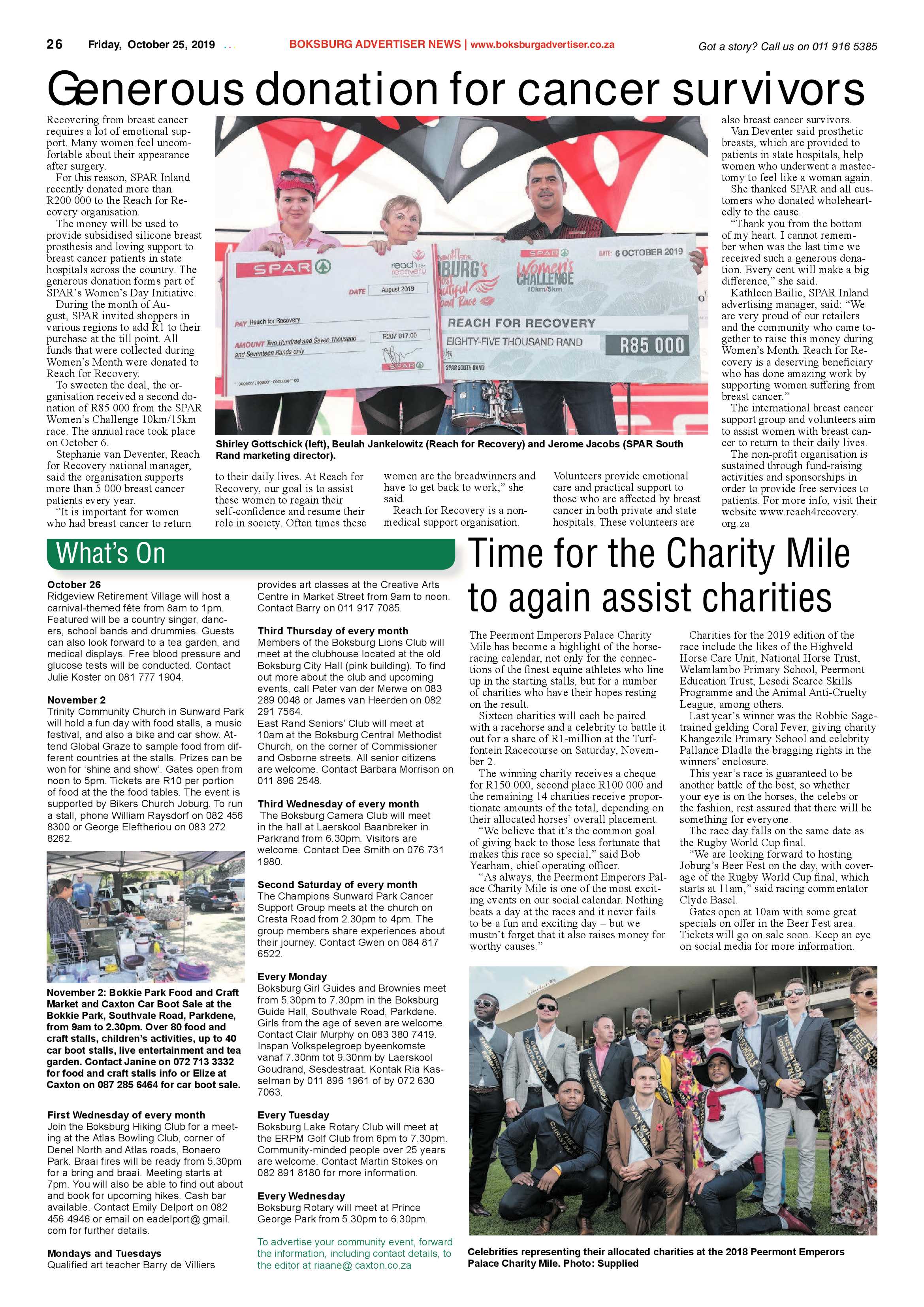 Boksburg Advertiser 22 October 2019 page 26