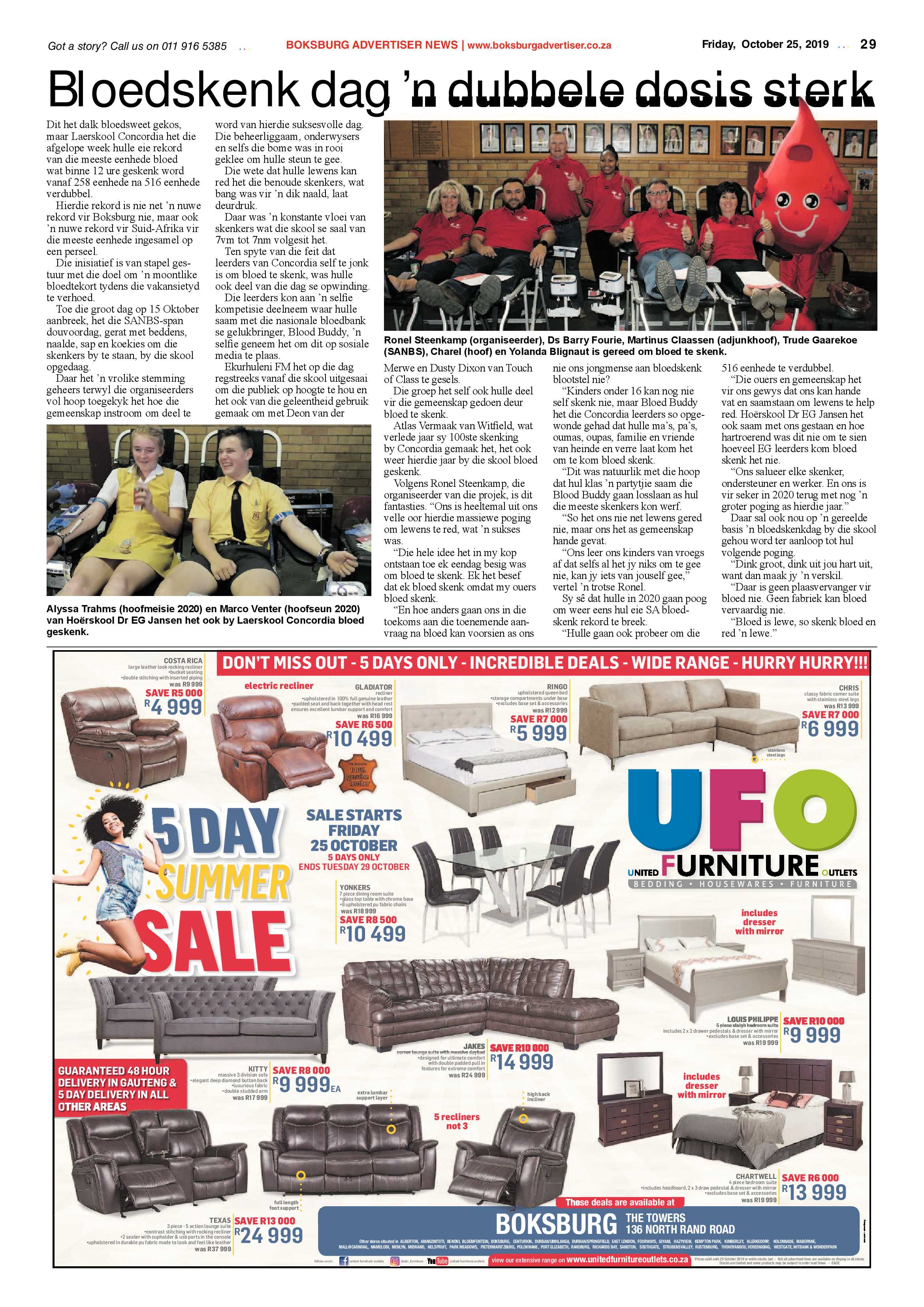Boksburg Advertiser 22 October 2019 page 29