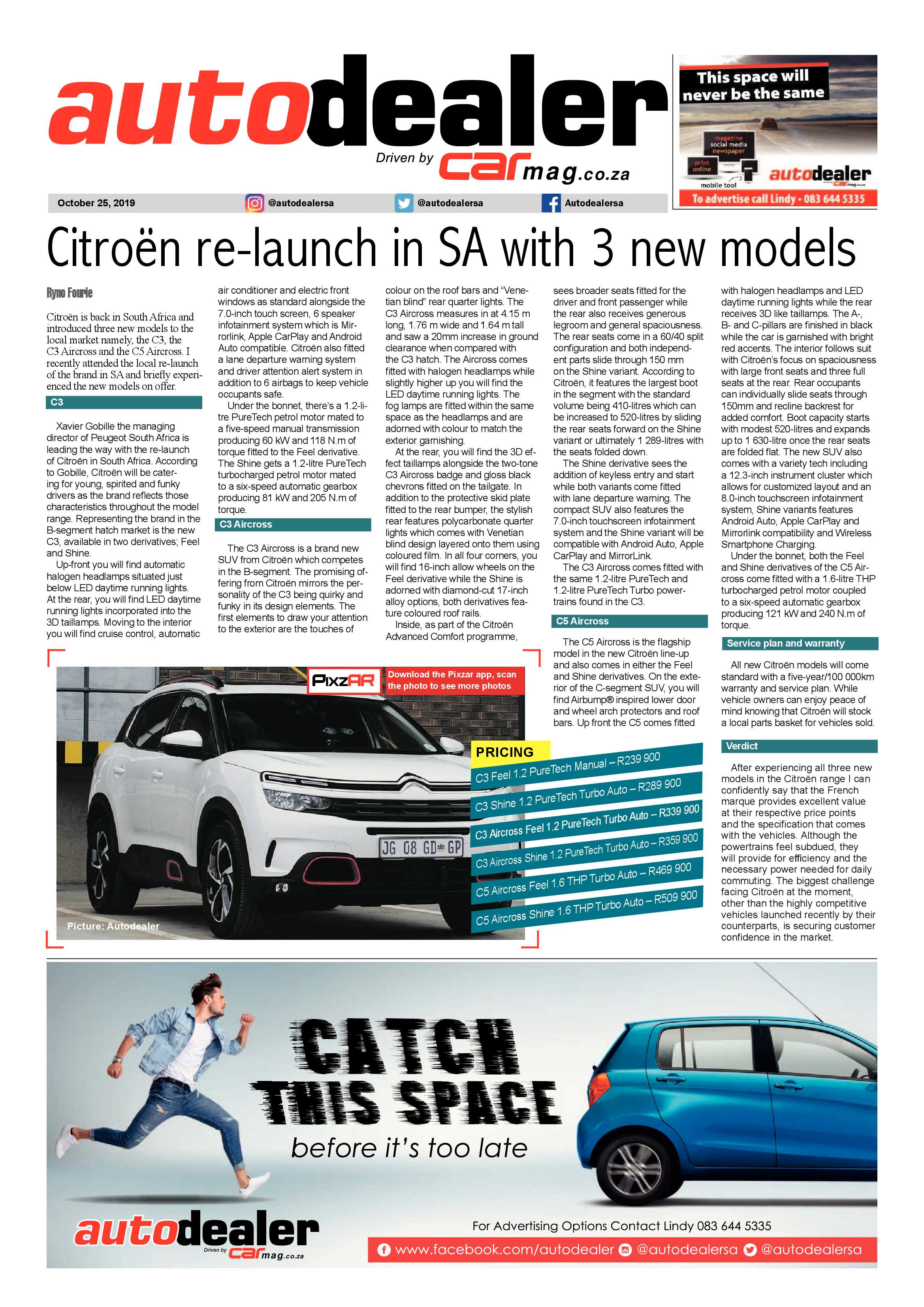 Boksburg Advertiser 22 October 2019 page 34