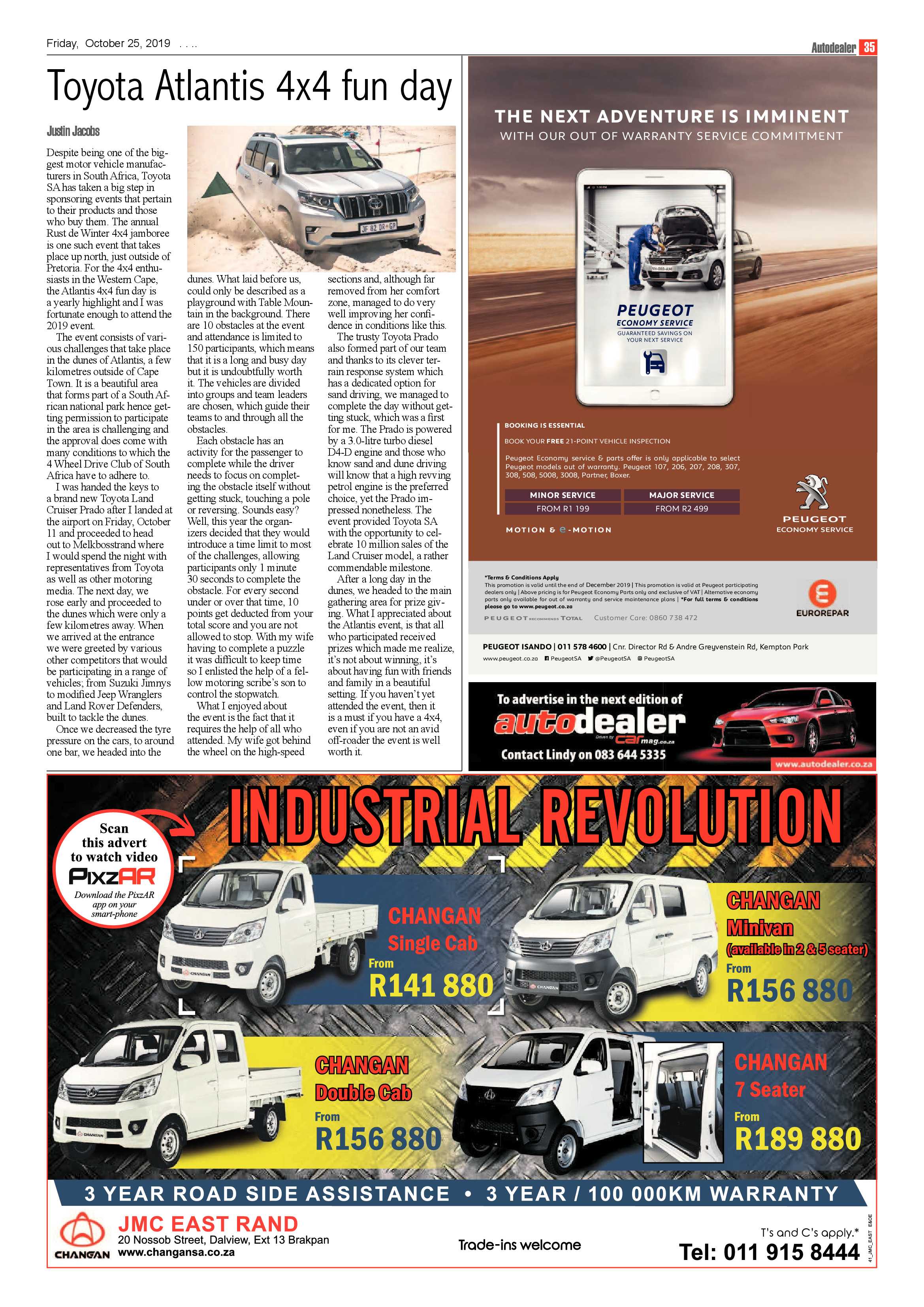Boksburg Advertiser 22 October 2019 page 35