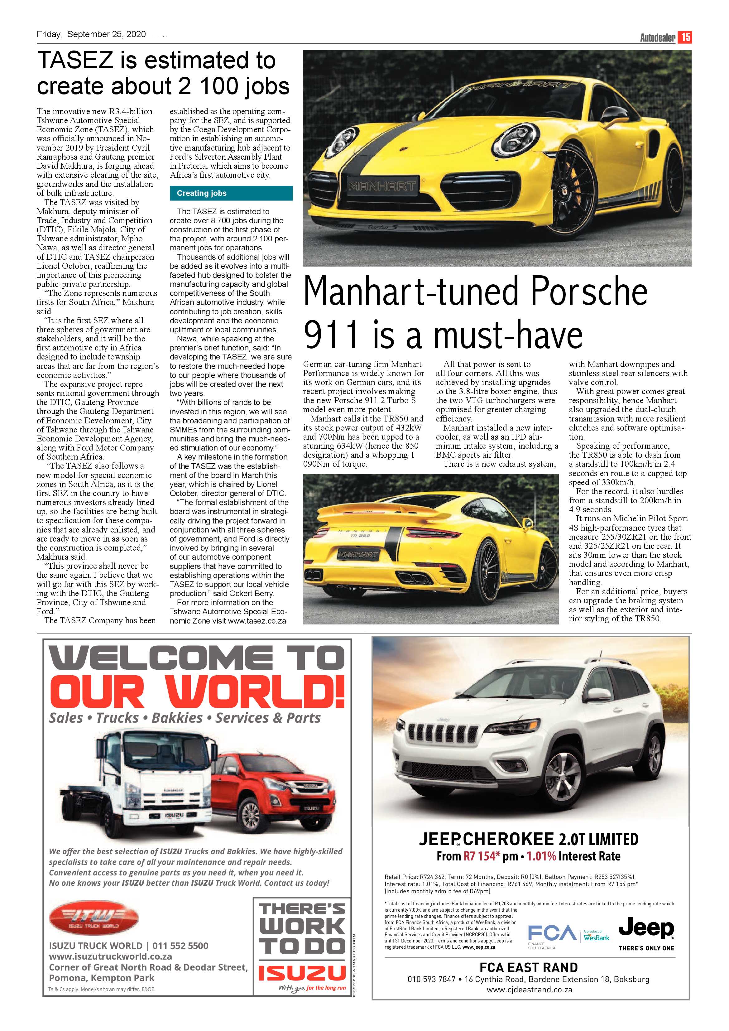 Boksburg Advertiser 22 September 2020 page 15