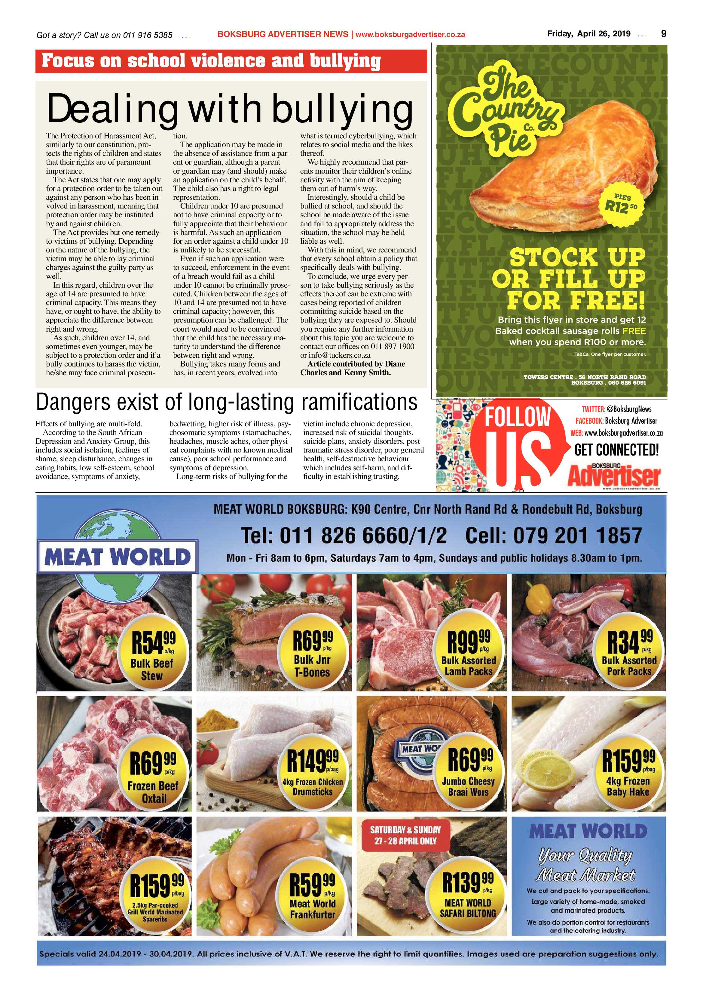 Boksburg Advertiser 23 April 2019 page 9
