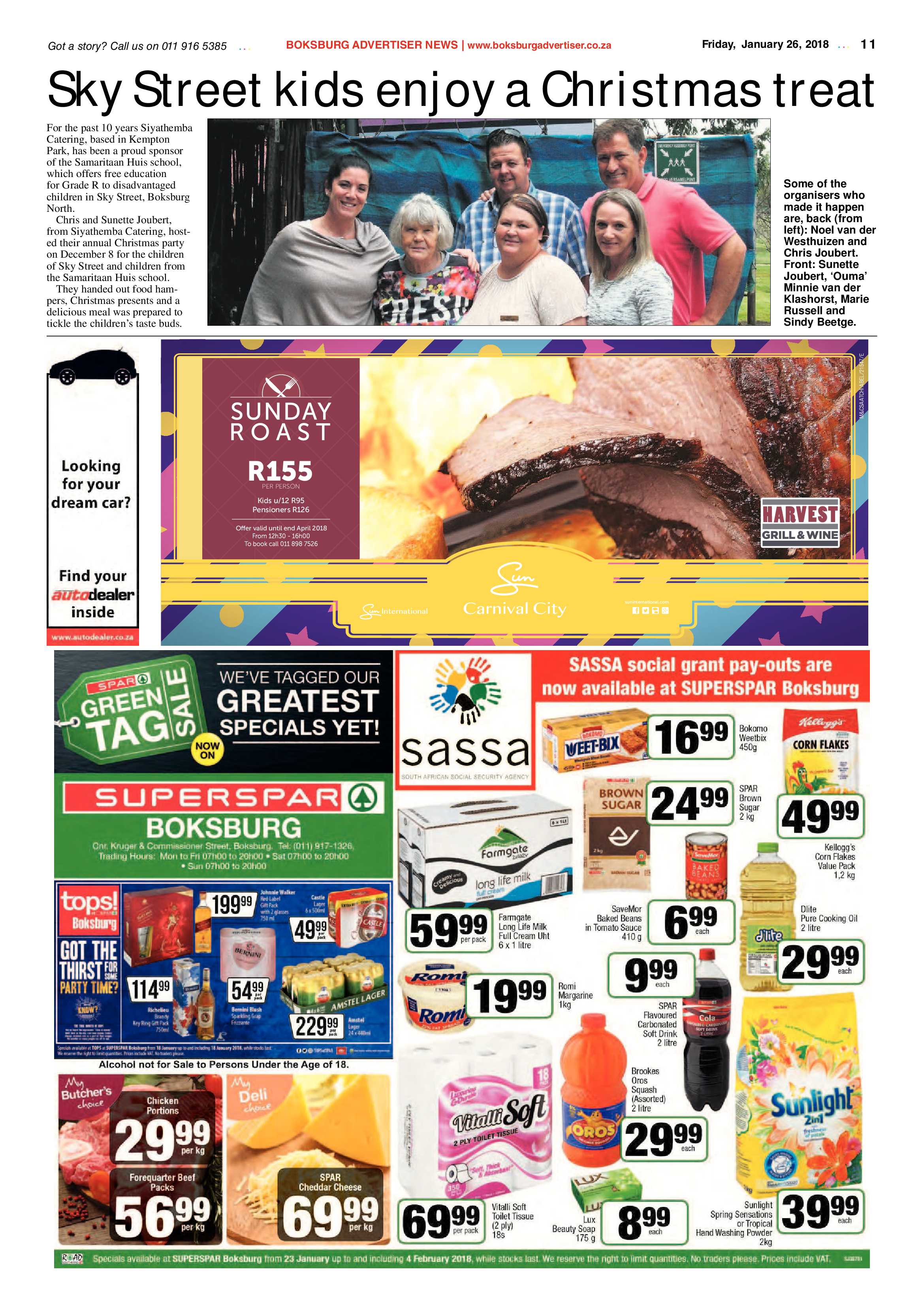 Boksburg Advertiser 23 January 2018 page 11