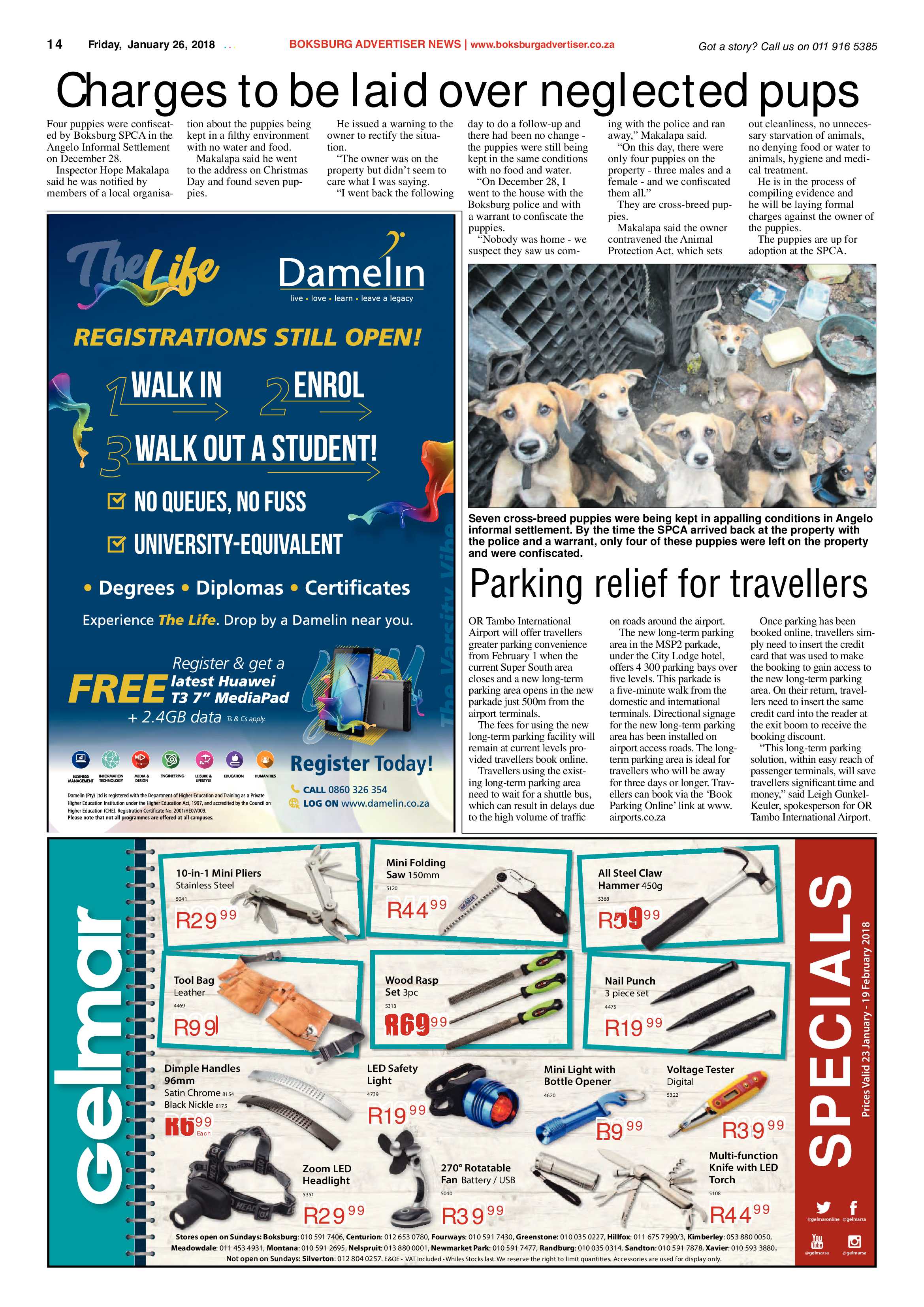 Boksburg Advertiser 23 January 2018 page 14
