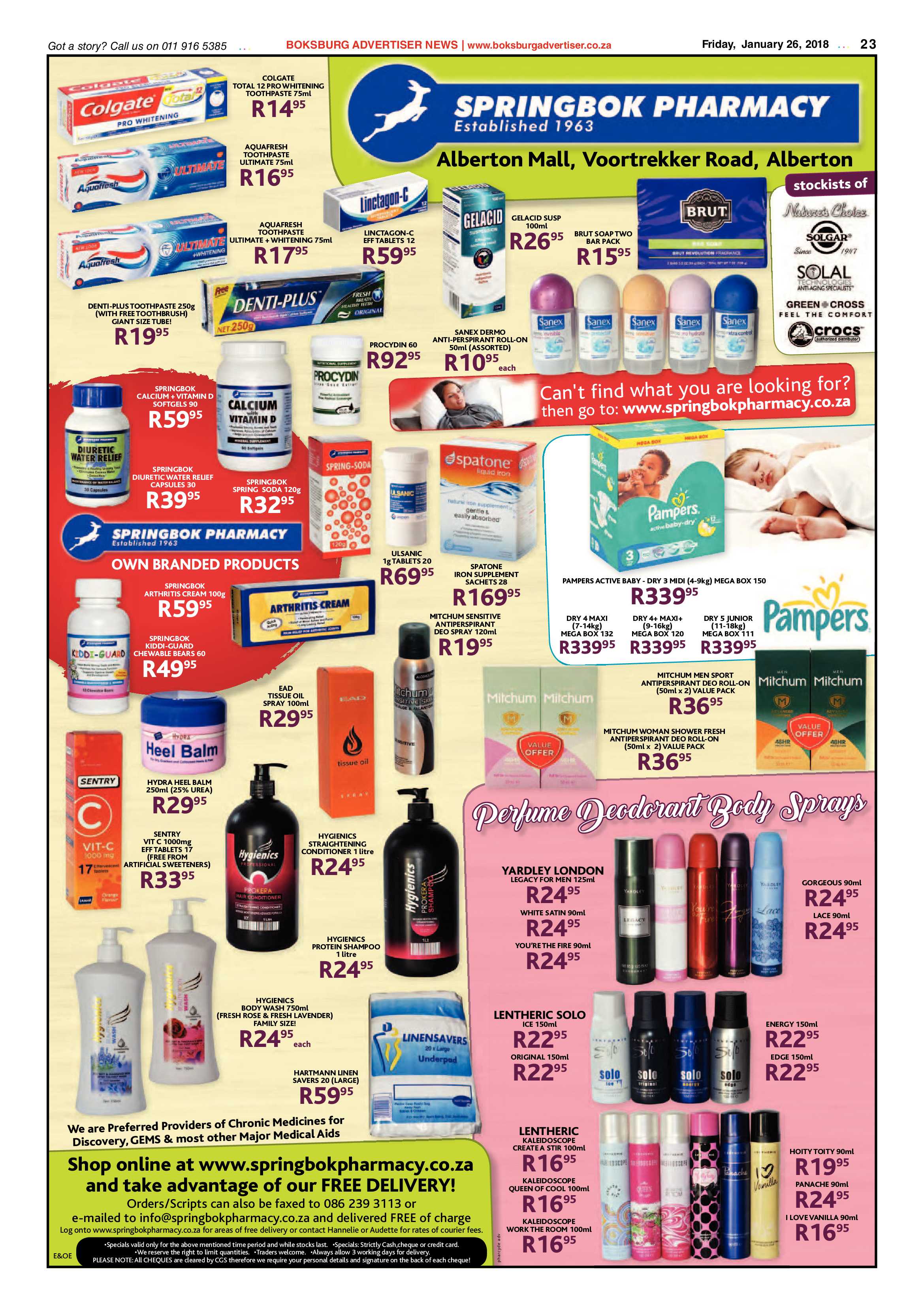 Boksburg Advertiser 23 January 2018 page 23