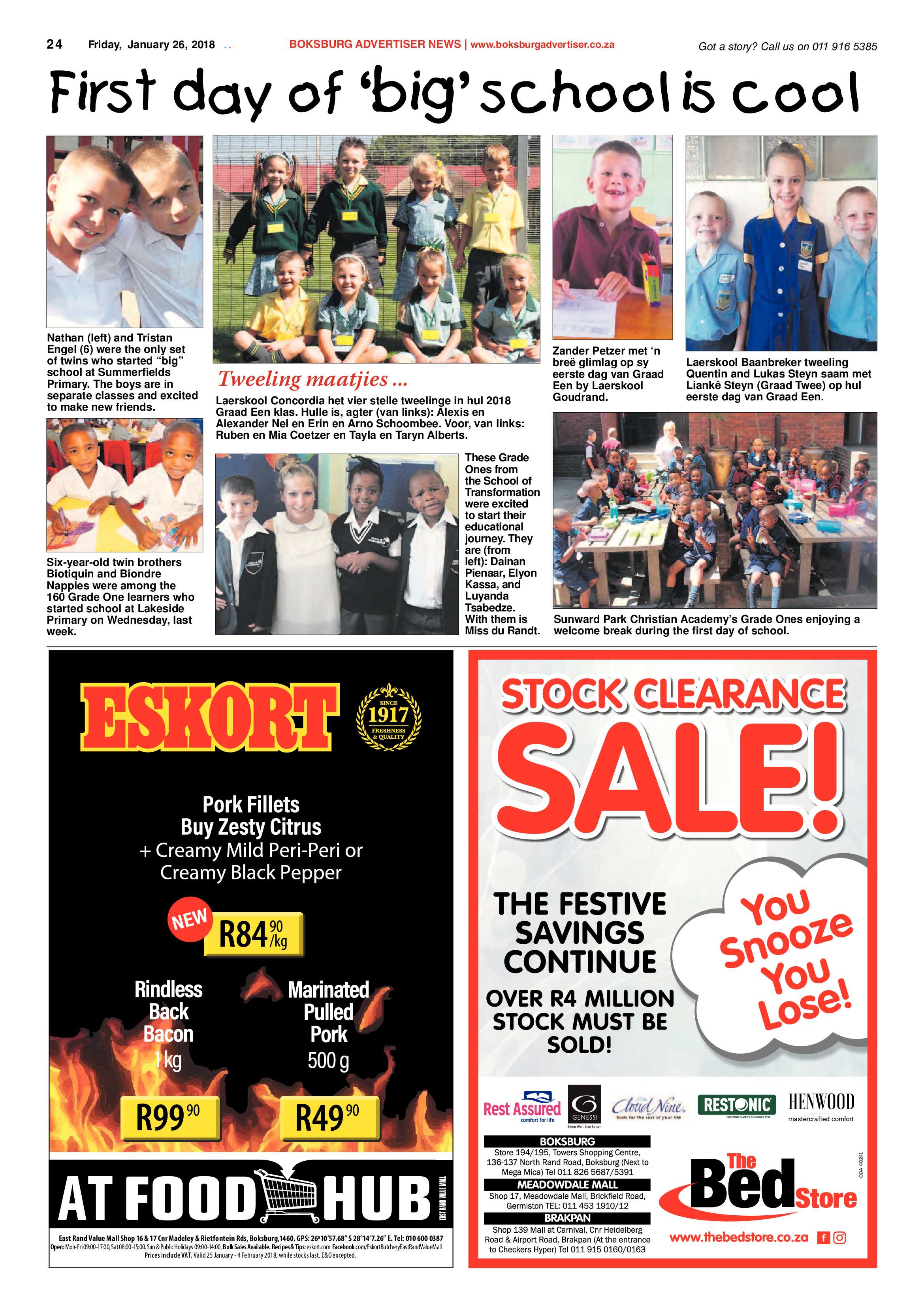 Boksburg Advertiser 23 January 2018 page 24