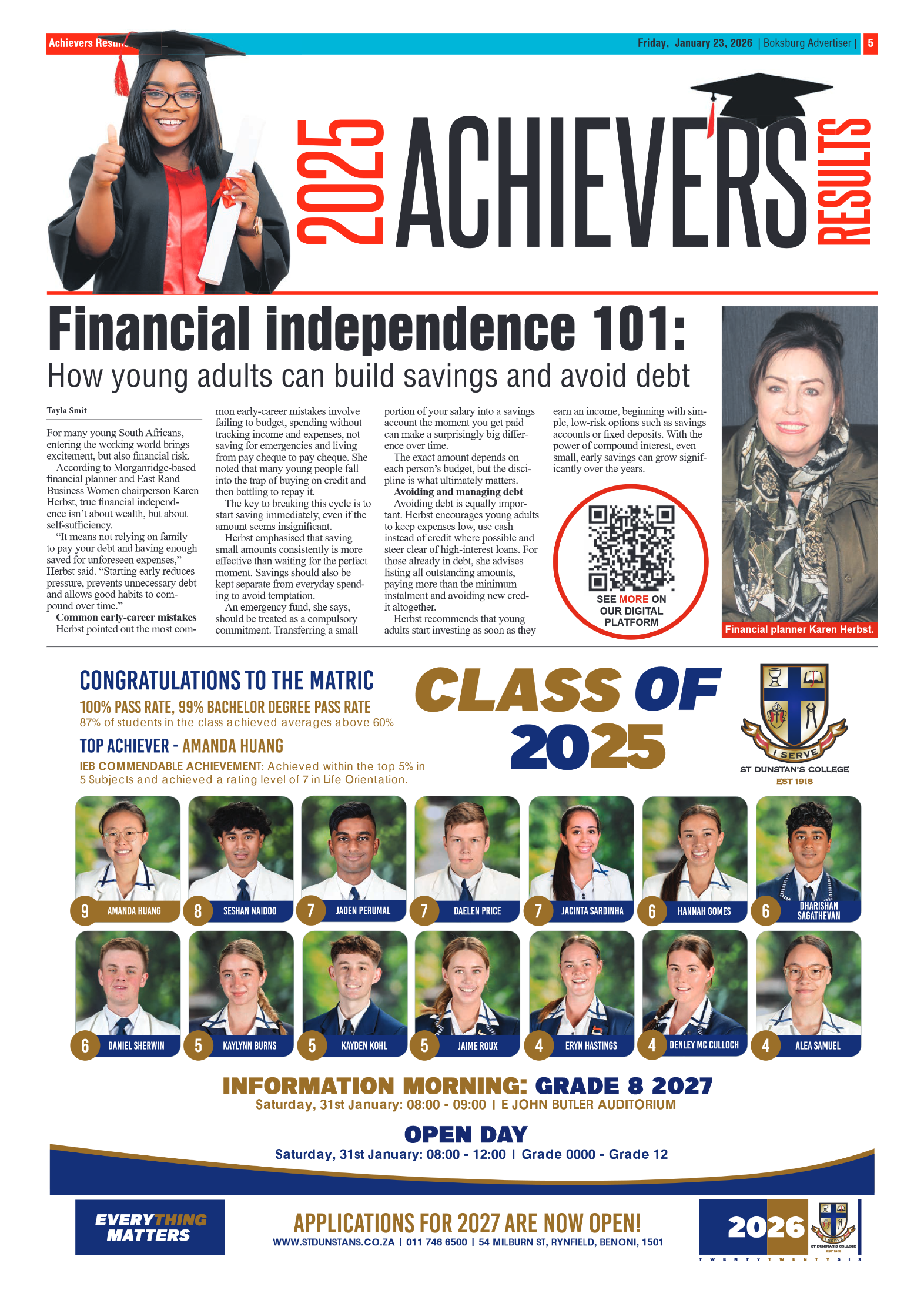 Boksburg Advertiser 23 January 2026 page 5