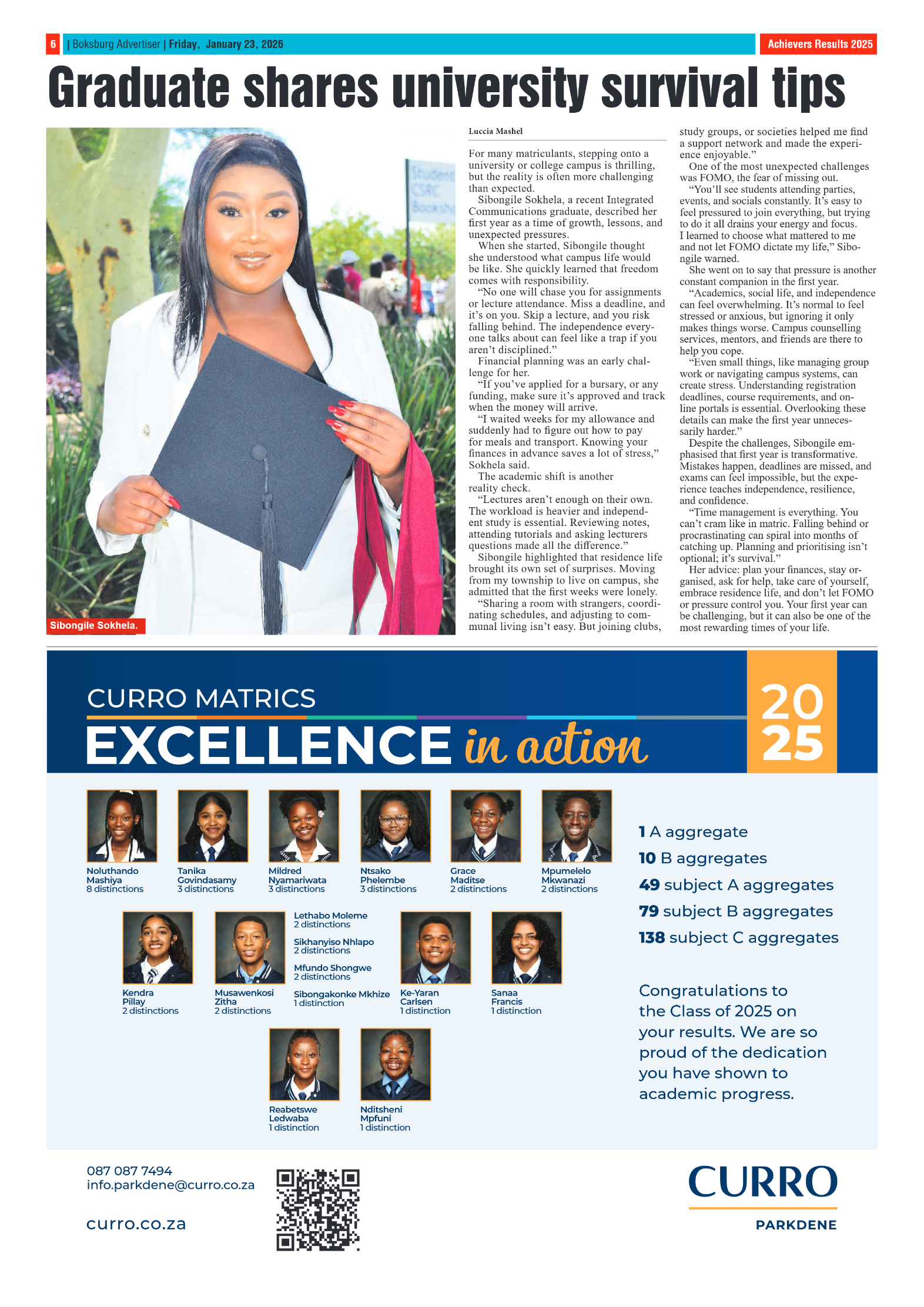 Boksburg Advertiser 23 January 2026 page 6