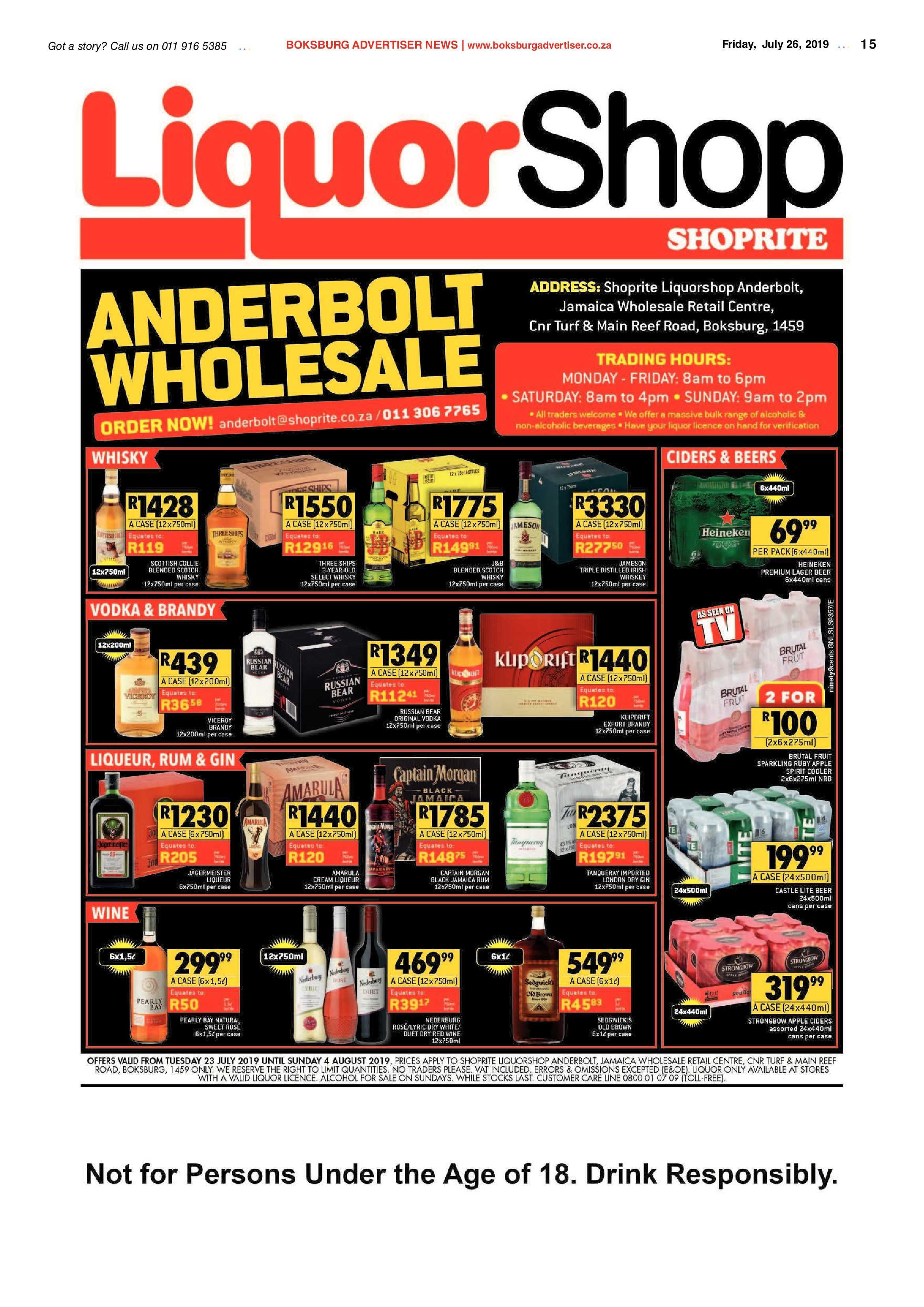 Boksburg Advertiser 23 July 2019 page 15