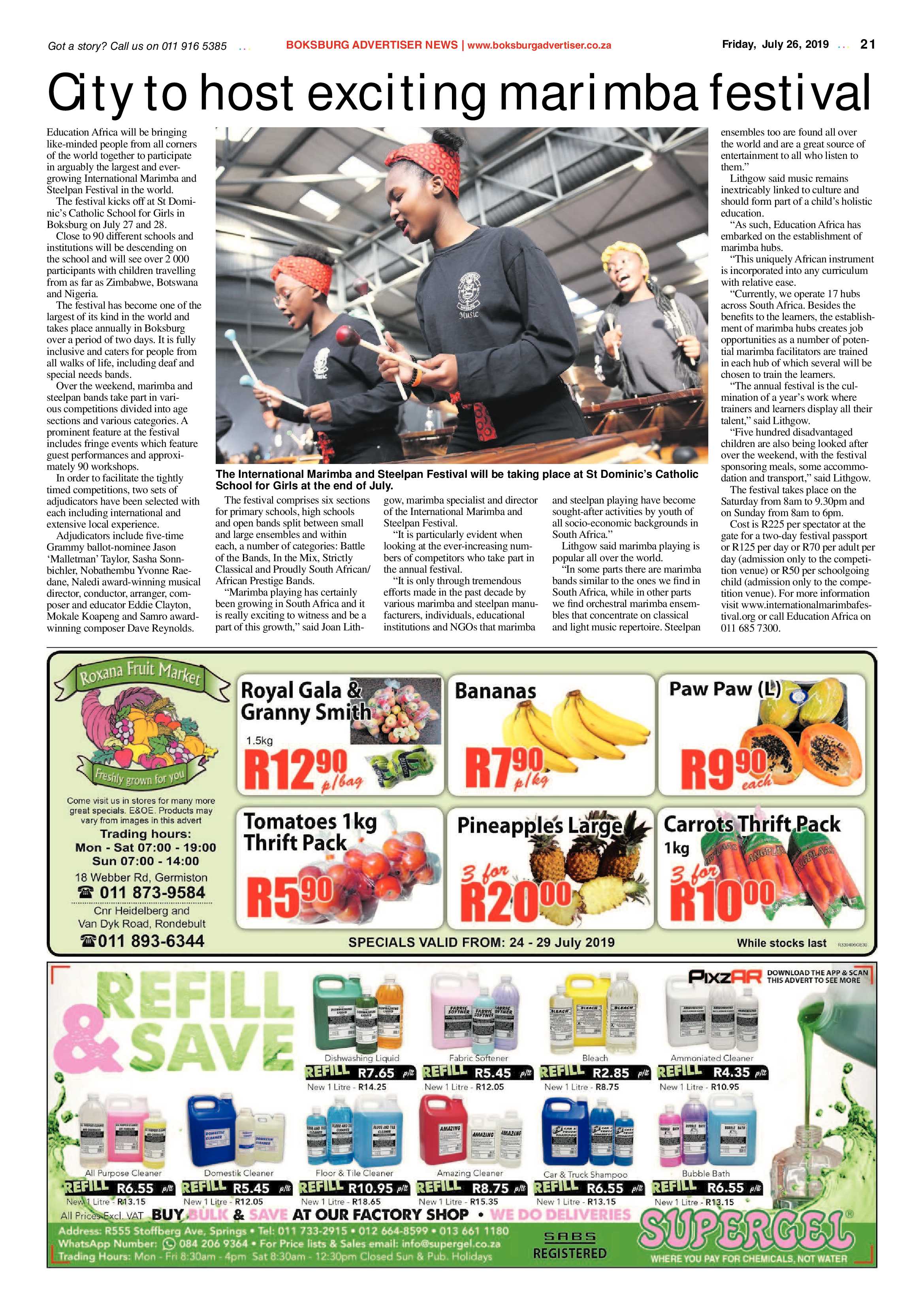 Boksburg Advertiser 23 July 2019 page 21