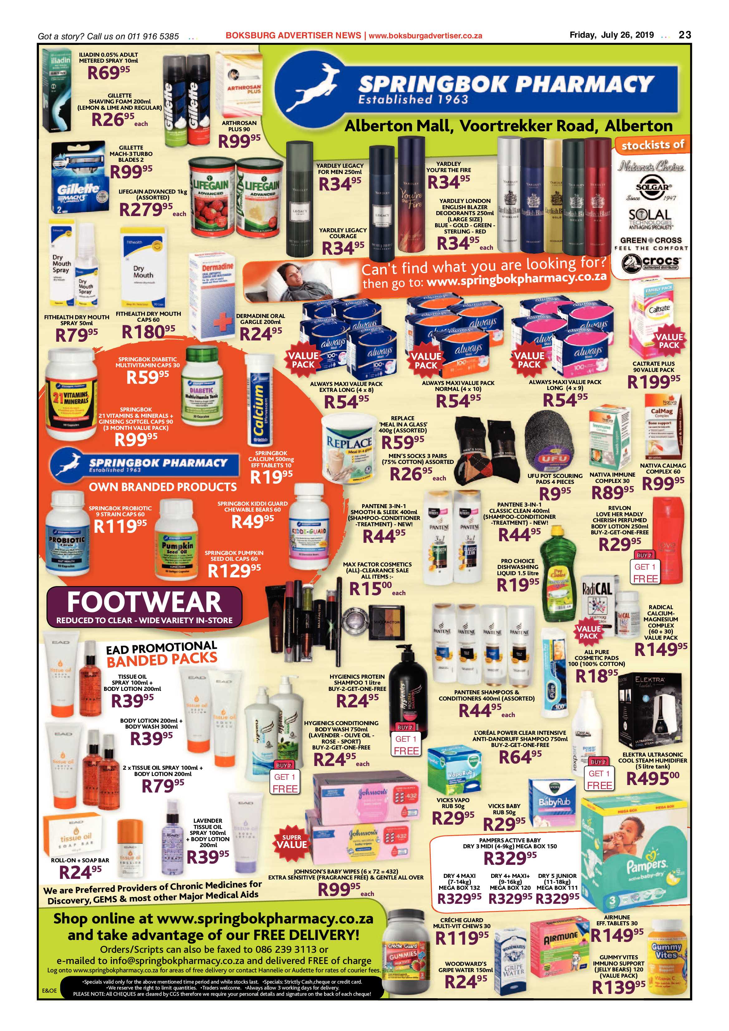 Boksburg Advertiser 23 July 2019 page 23