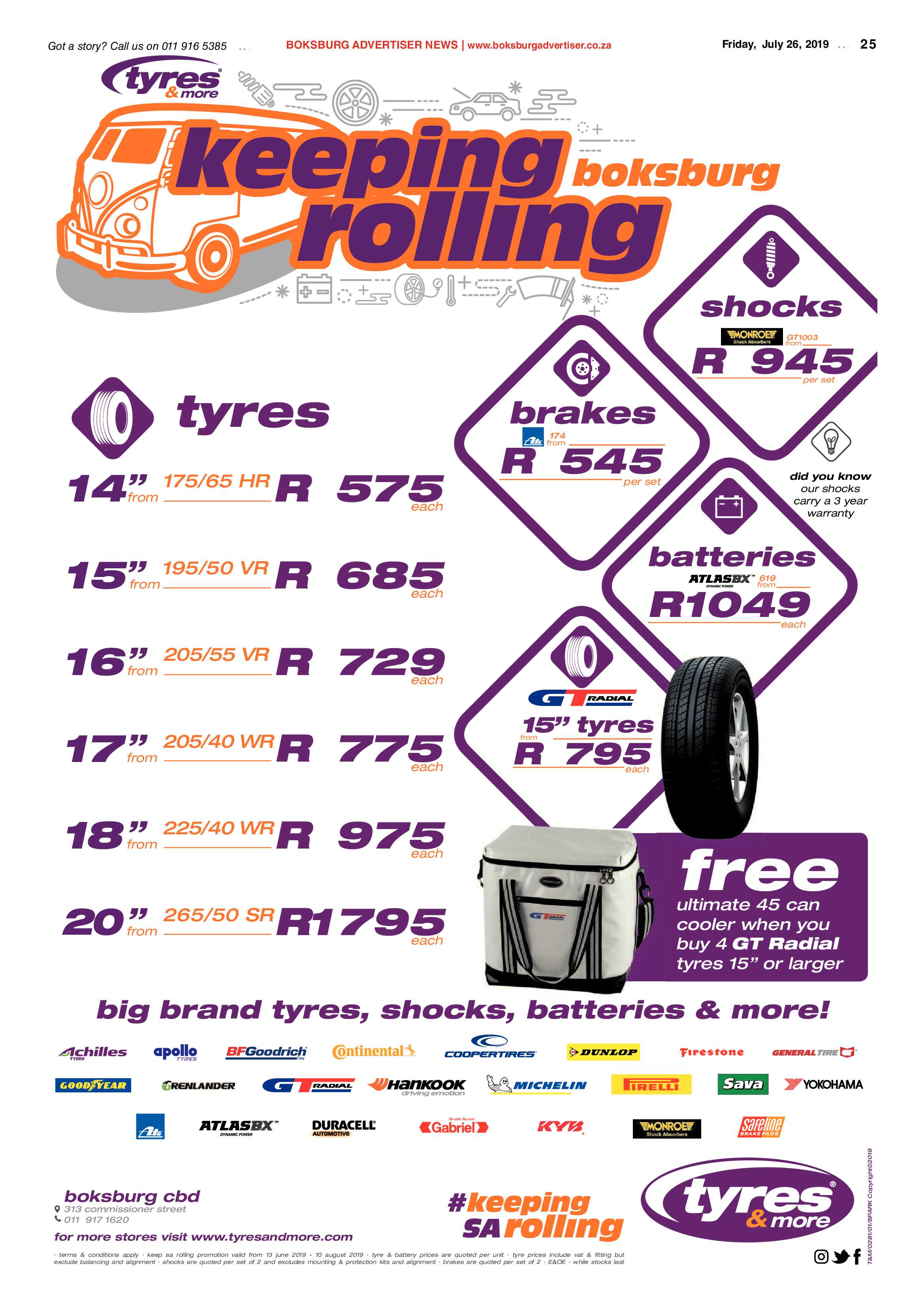 Boksburg Advertiser 23 July 2019 page 25