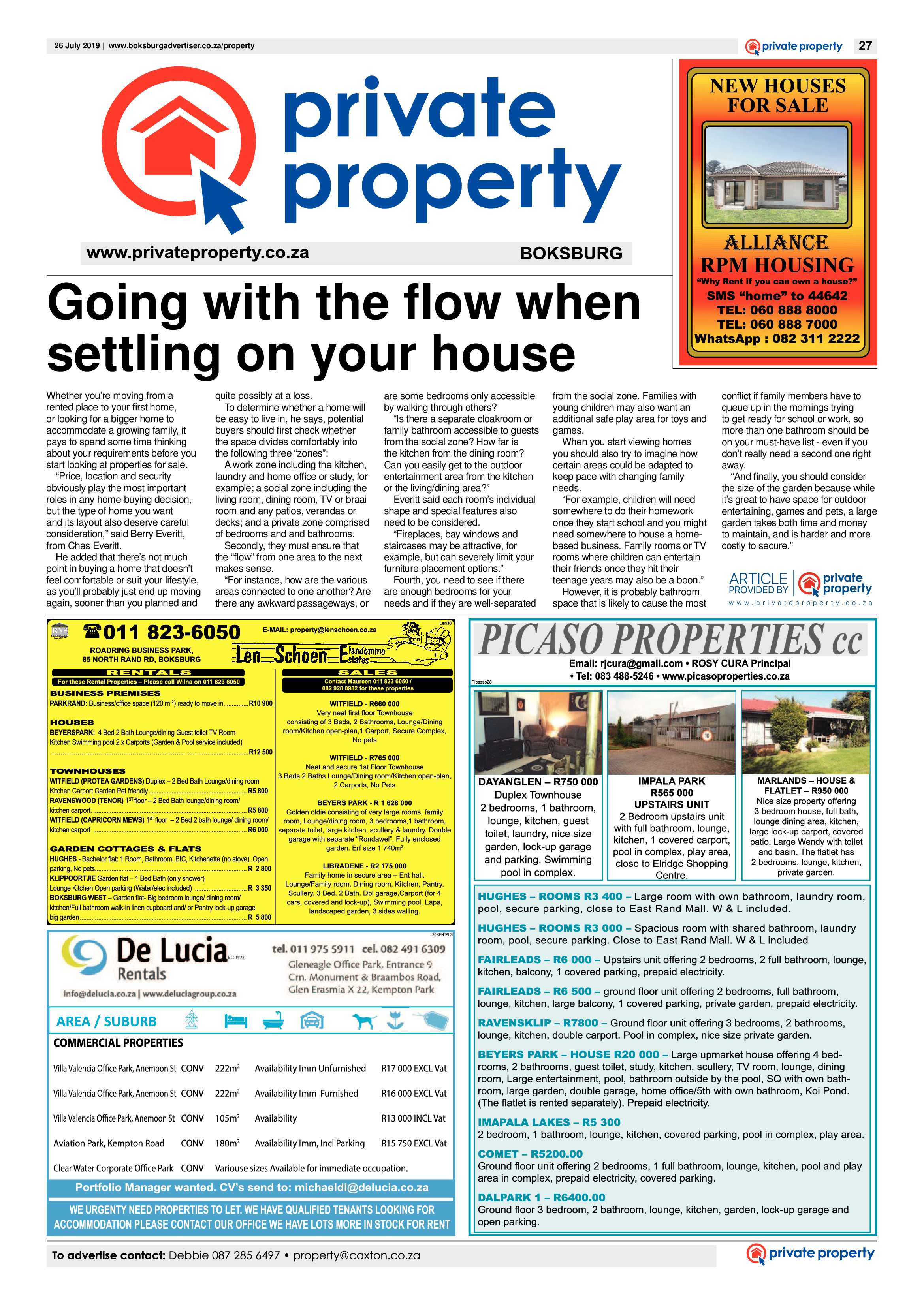 Boksburg Advertiser 23 July 2019 page 27
