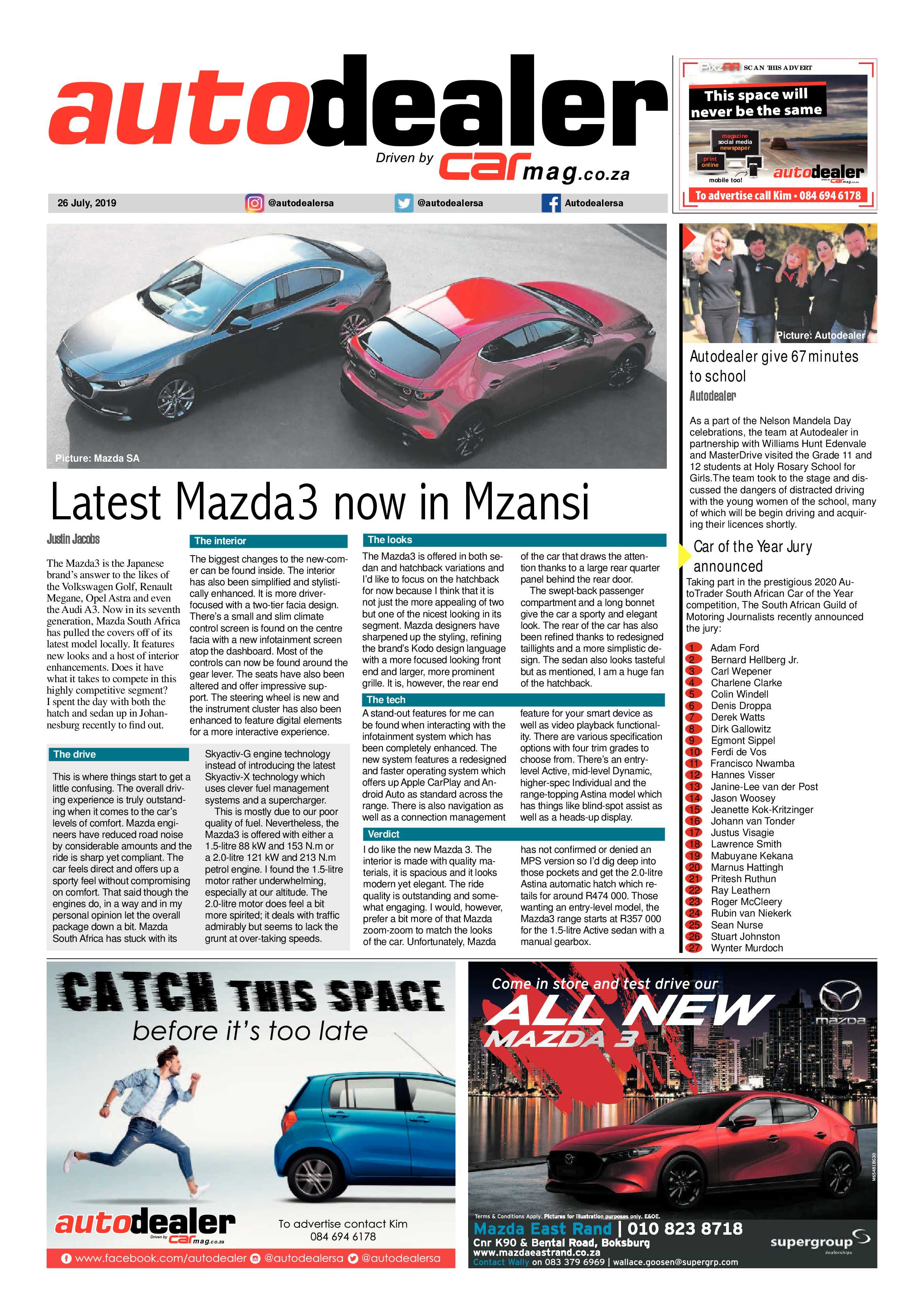 Boksburg Advertiser 23 July 2019 page 29