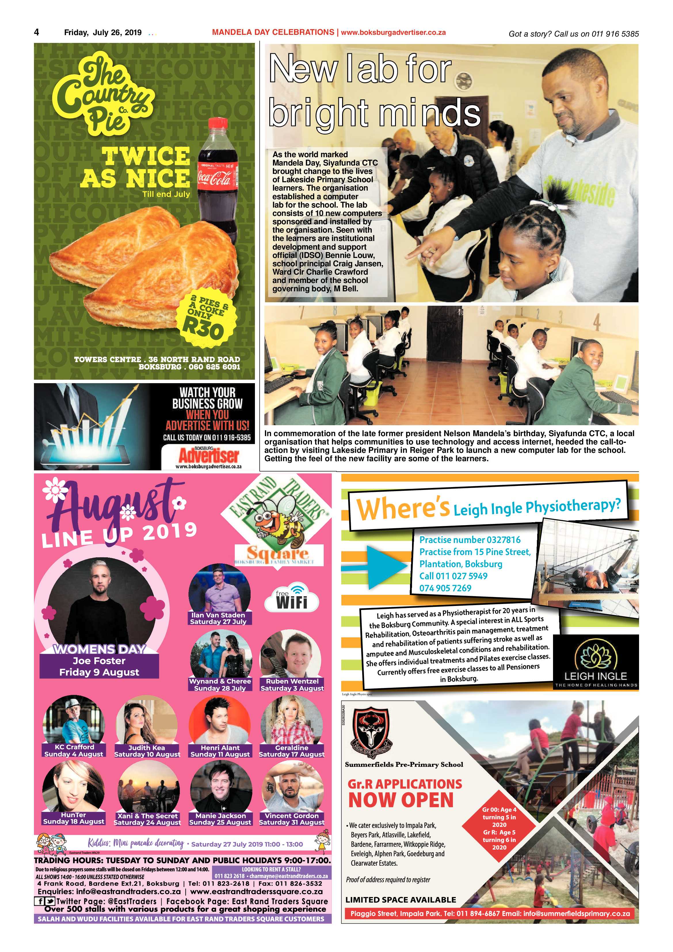Boksburg Advertiser 23 July 2019 page 4
