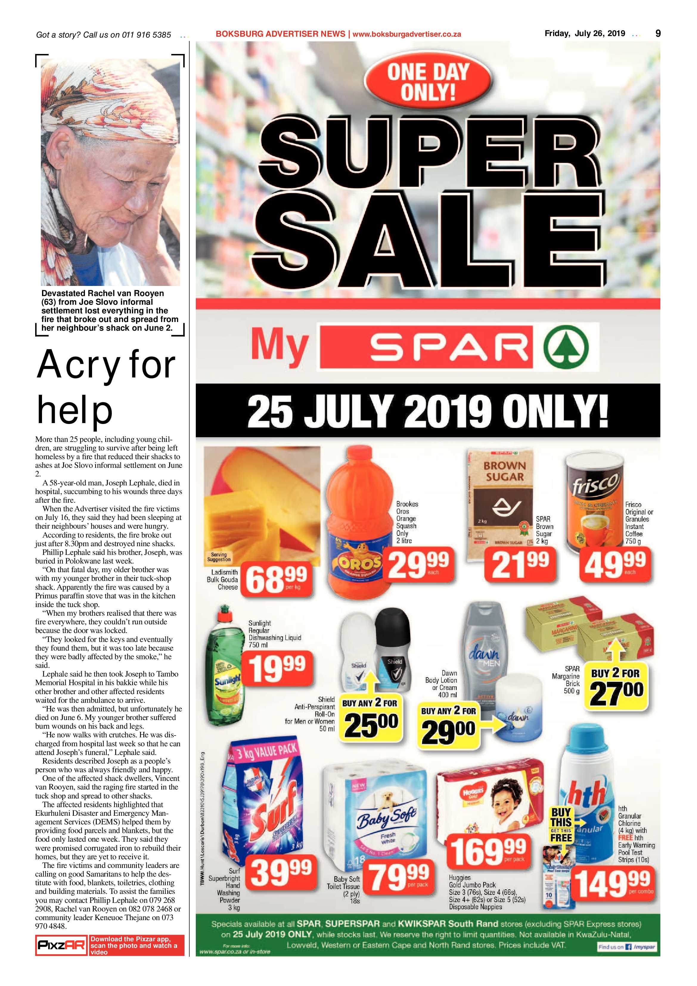 Boksburg Advertiser 23 July 2019 page 9
