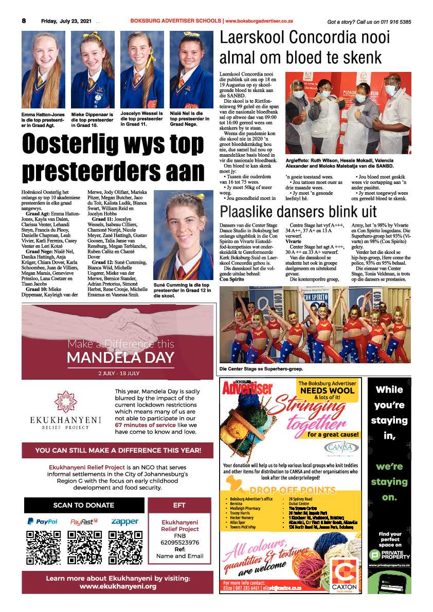 Boksburg Advertiser 23 July 2021 page 8