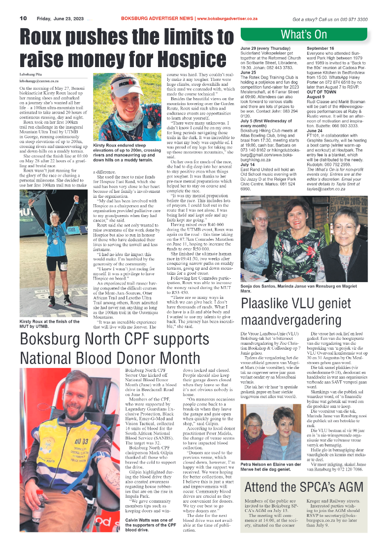 Boksburg Advertiser 23 June 2023 page 10