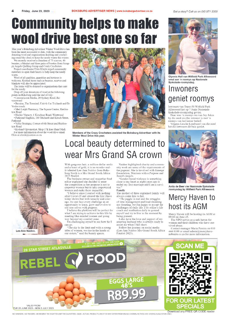 Boksburg Advertiser 23 June 2023 page 4