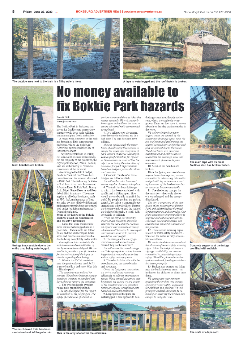 Boksburg Advertiser 23 June 2023 page 8