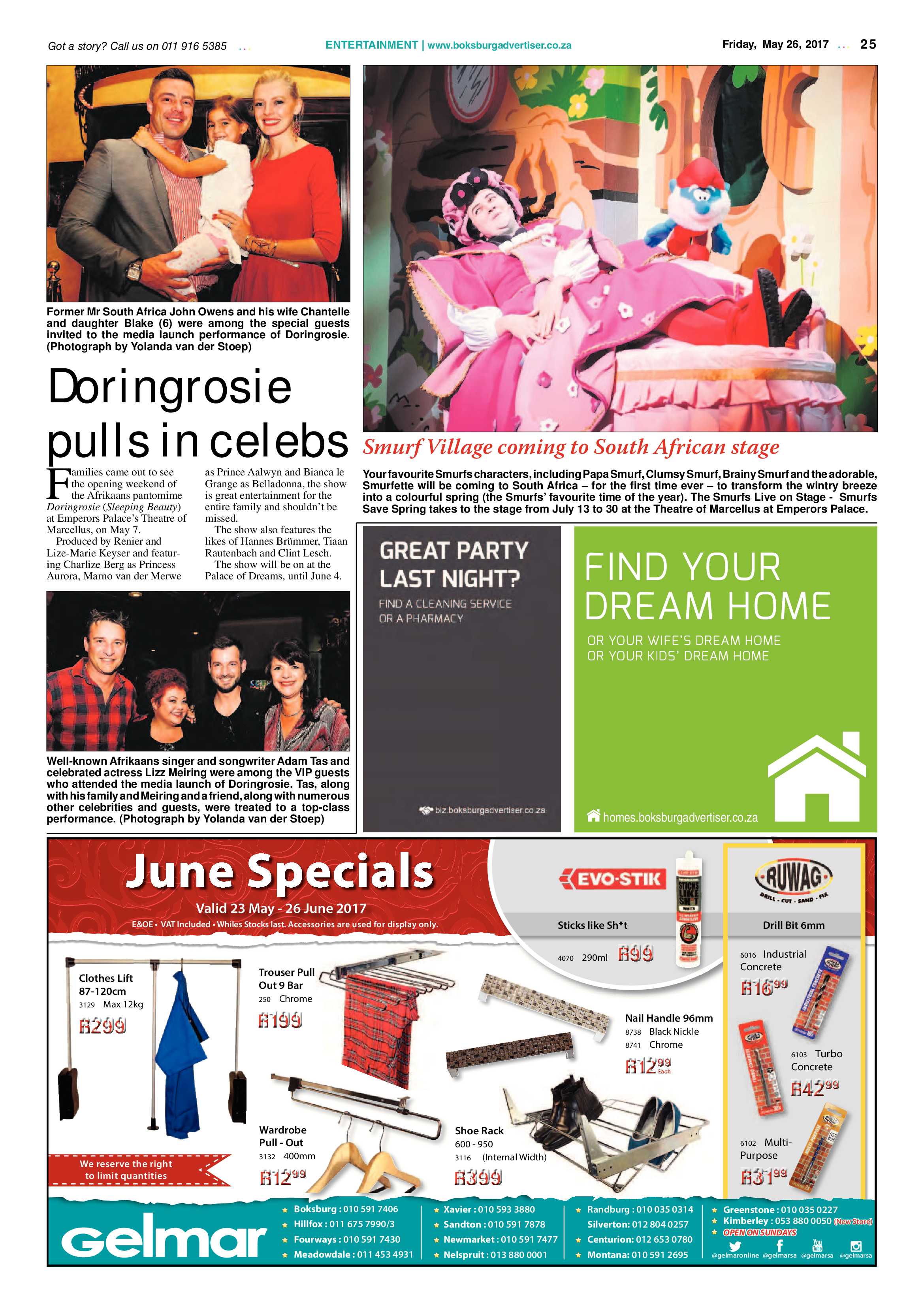 Boksburg Advertiser 23 May 2017 page 25