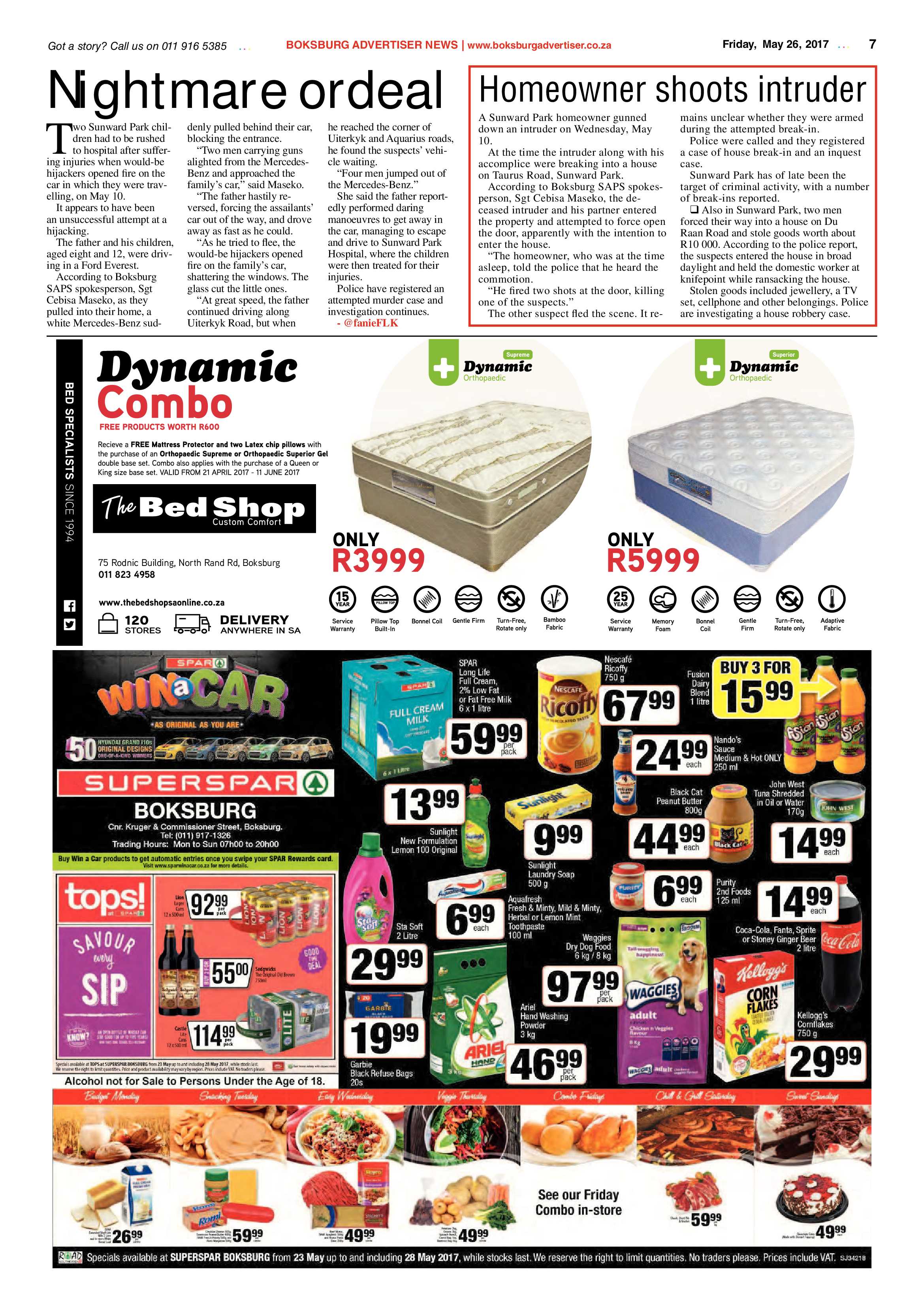 Boksburg Advertiser 23 May 2017 page 7