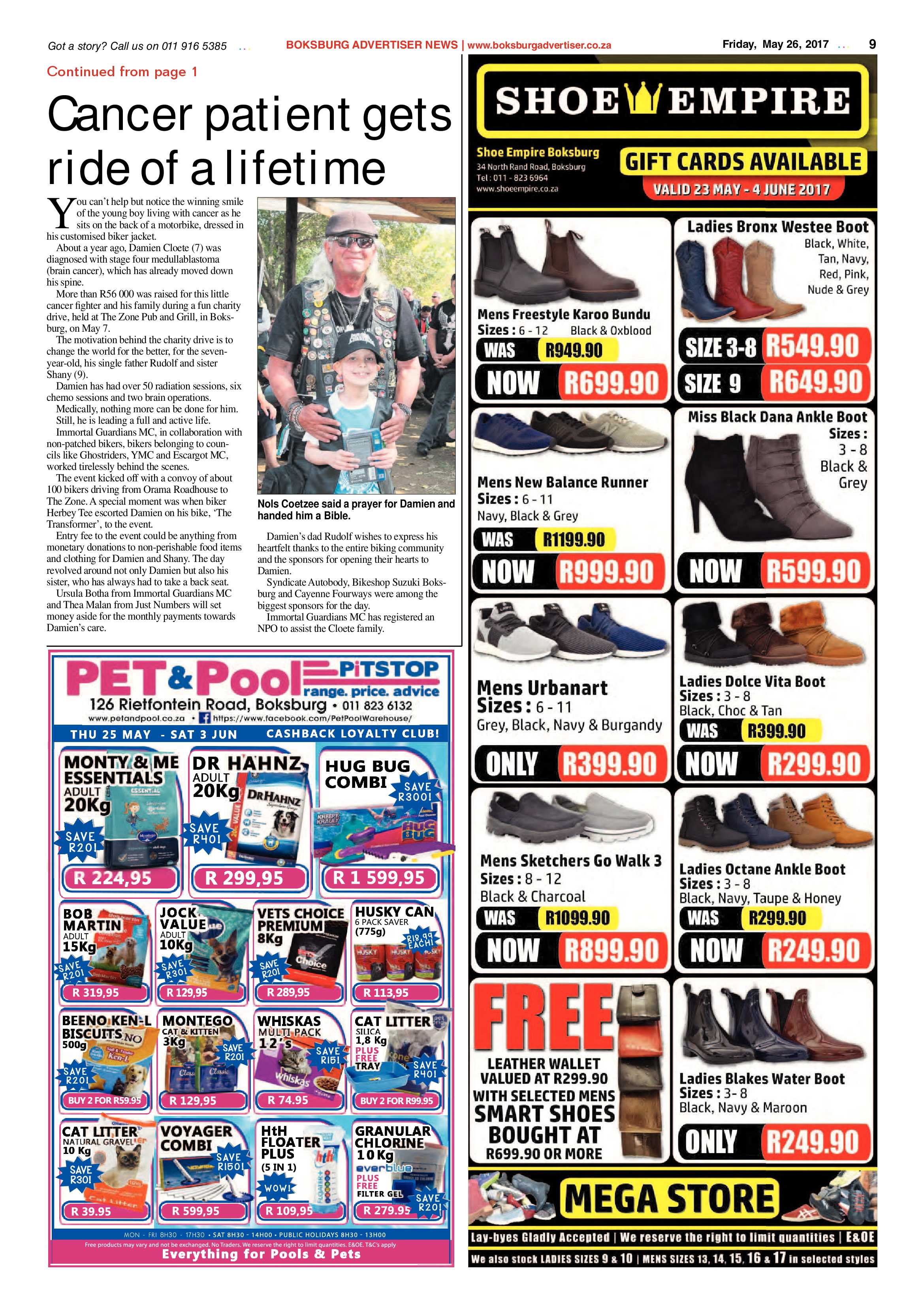 Boksburg Advertiser 23 May 2017 page 9