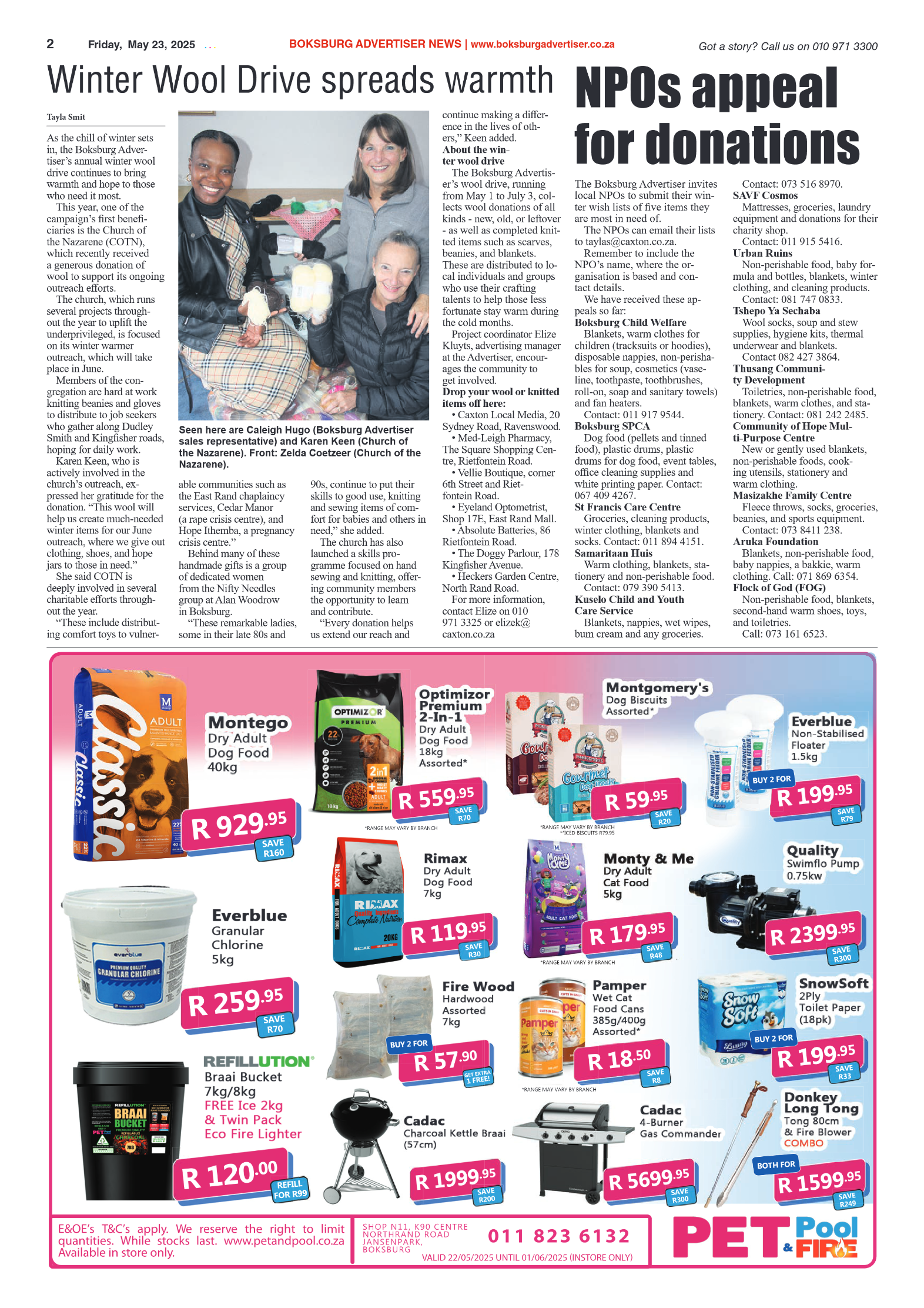 Boksburg Advertiser 23 May 2025 page 2