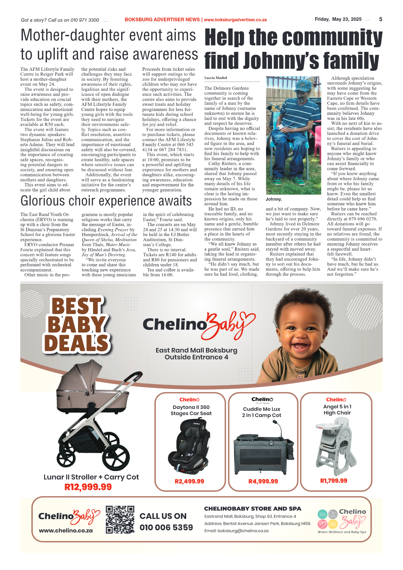 Boksburg Advertiser 23 May 2025 page 5