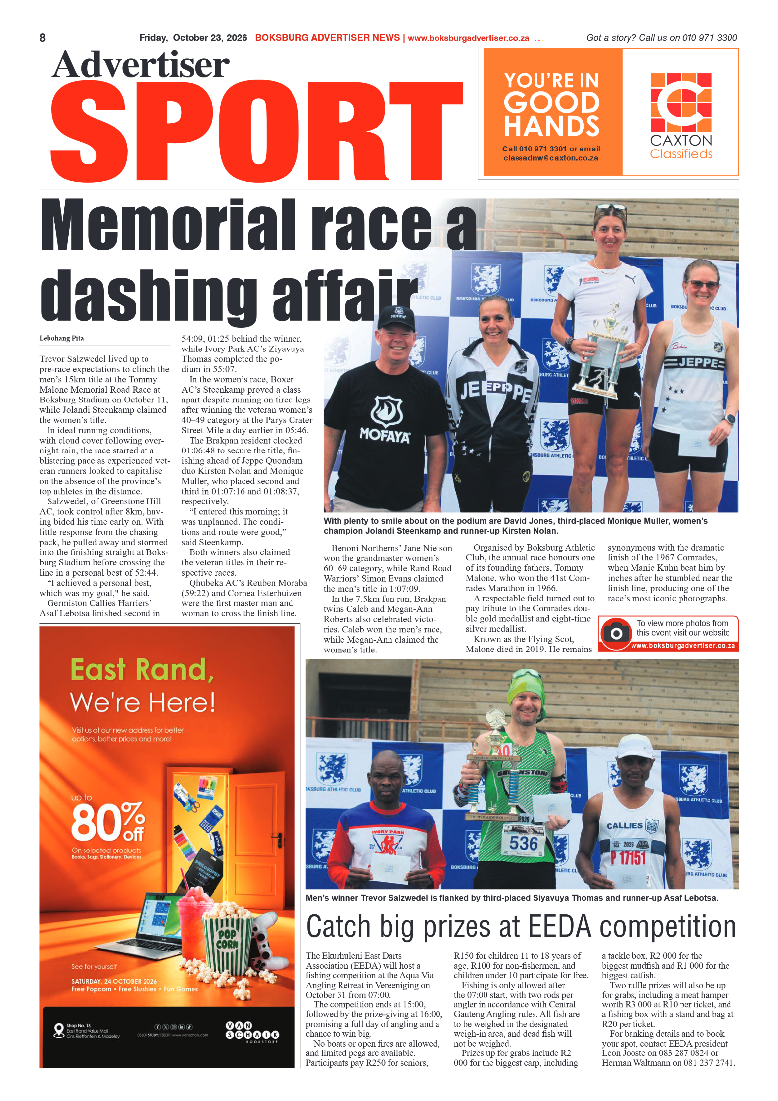 Boksburg Advertiser 23 October 2026 page 8