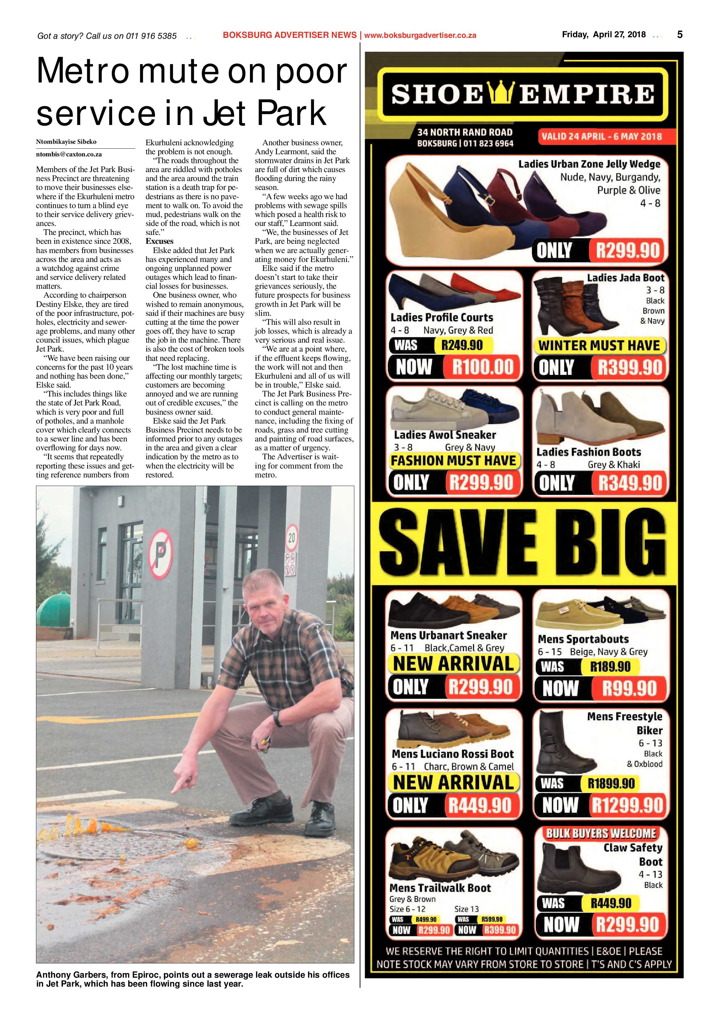Boksburg Advertiser 24 April 2018 page 5