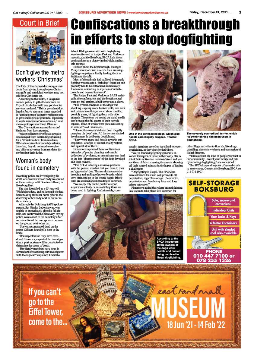 Boksburg Advertiser 24 December 2021 page 3