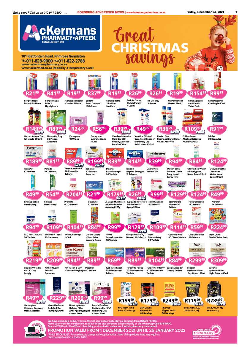 Boksburg Advertiser 24 December 2021 page 7