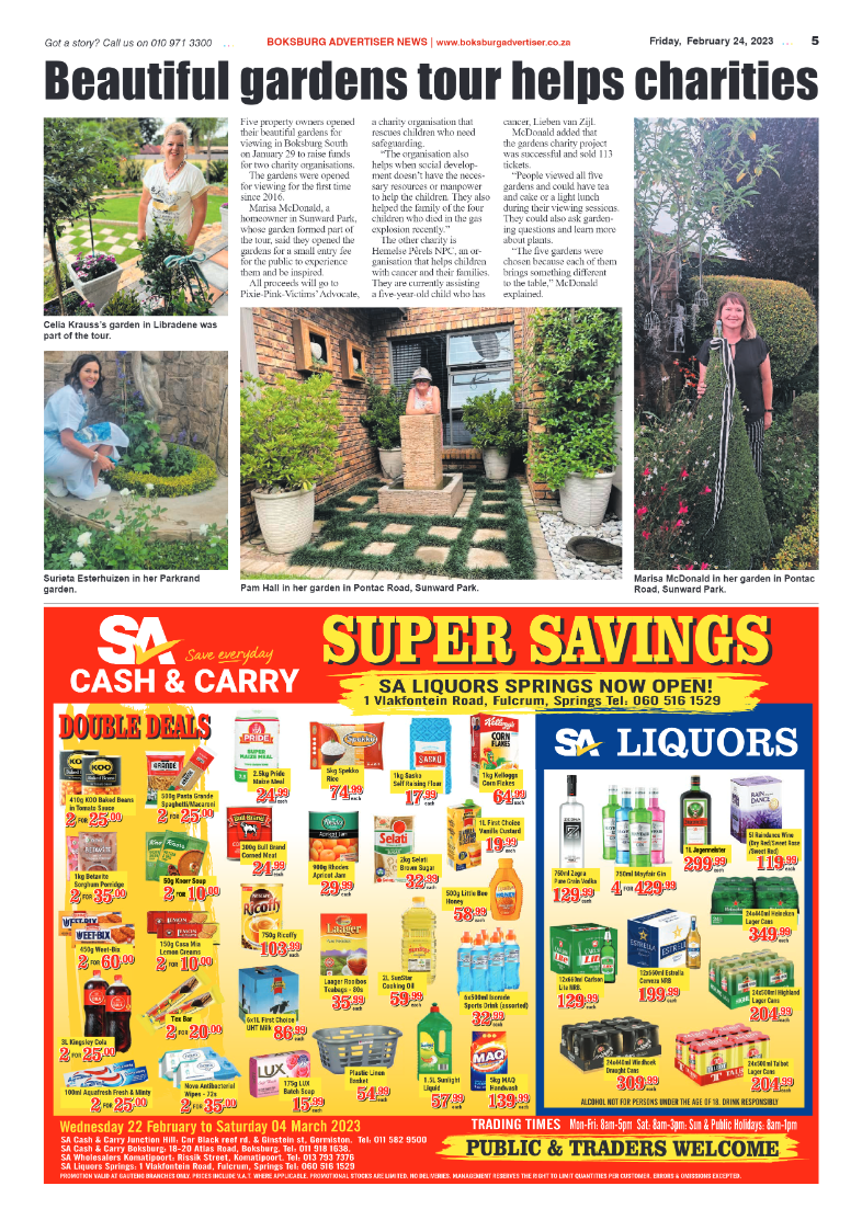 Boksburg Advertiser 24 February 2023 page 5