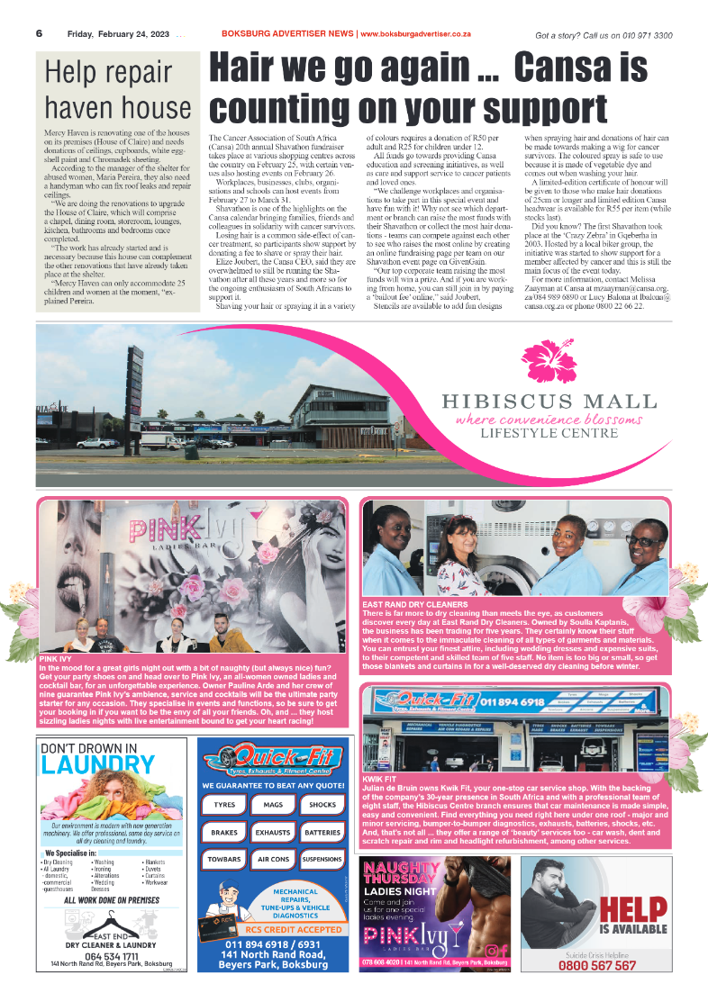 Boksburg Advertiser 24 February 2023 page 6