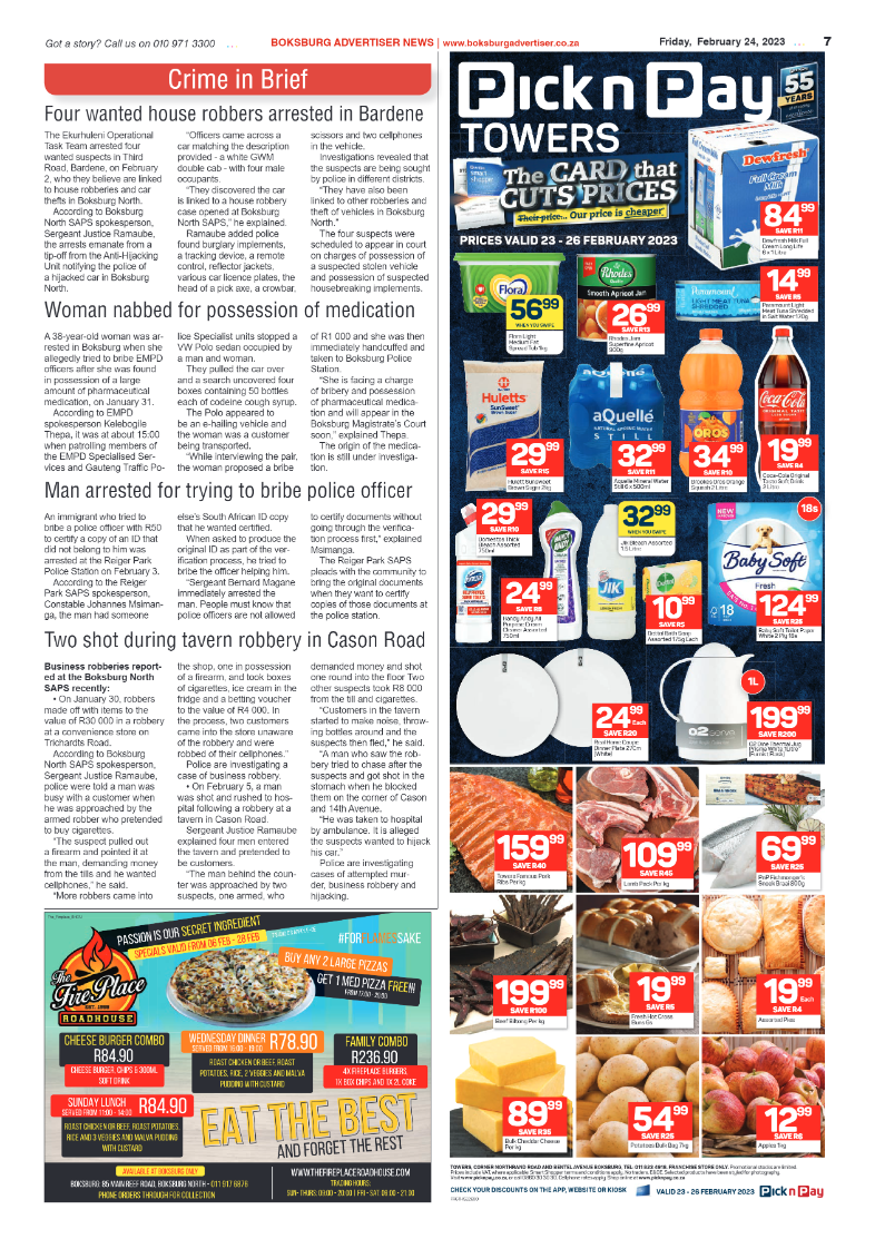 Boksburg Advertiser 24 February 2023 page 7