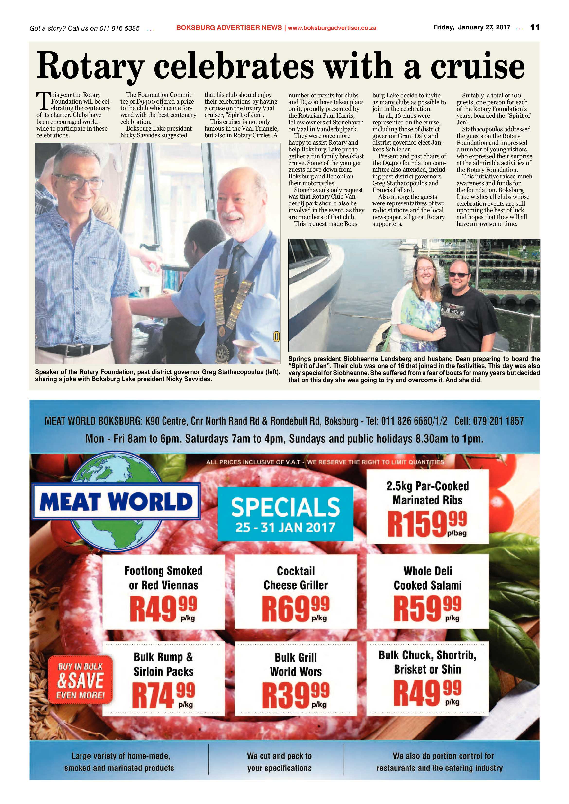 Boksburg Advertiser 24 January 2017 page 11