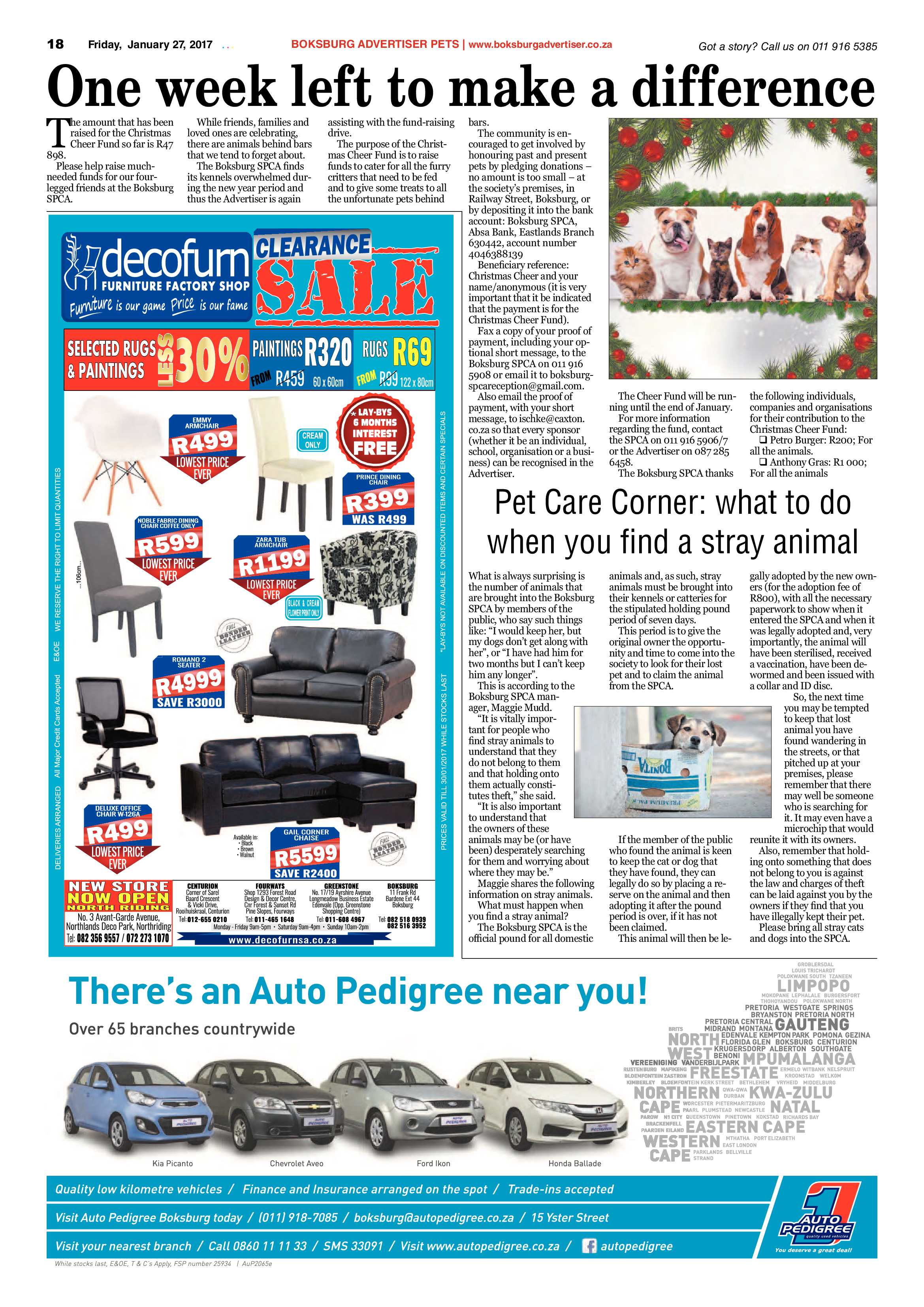 Boksburg Advertiser 24 January 2017 page 18