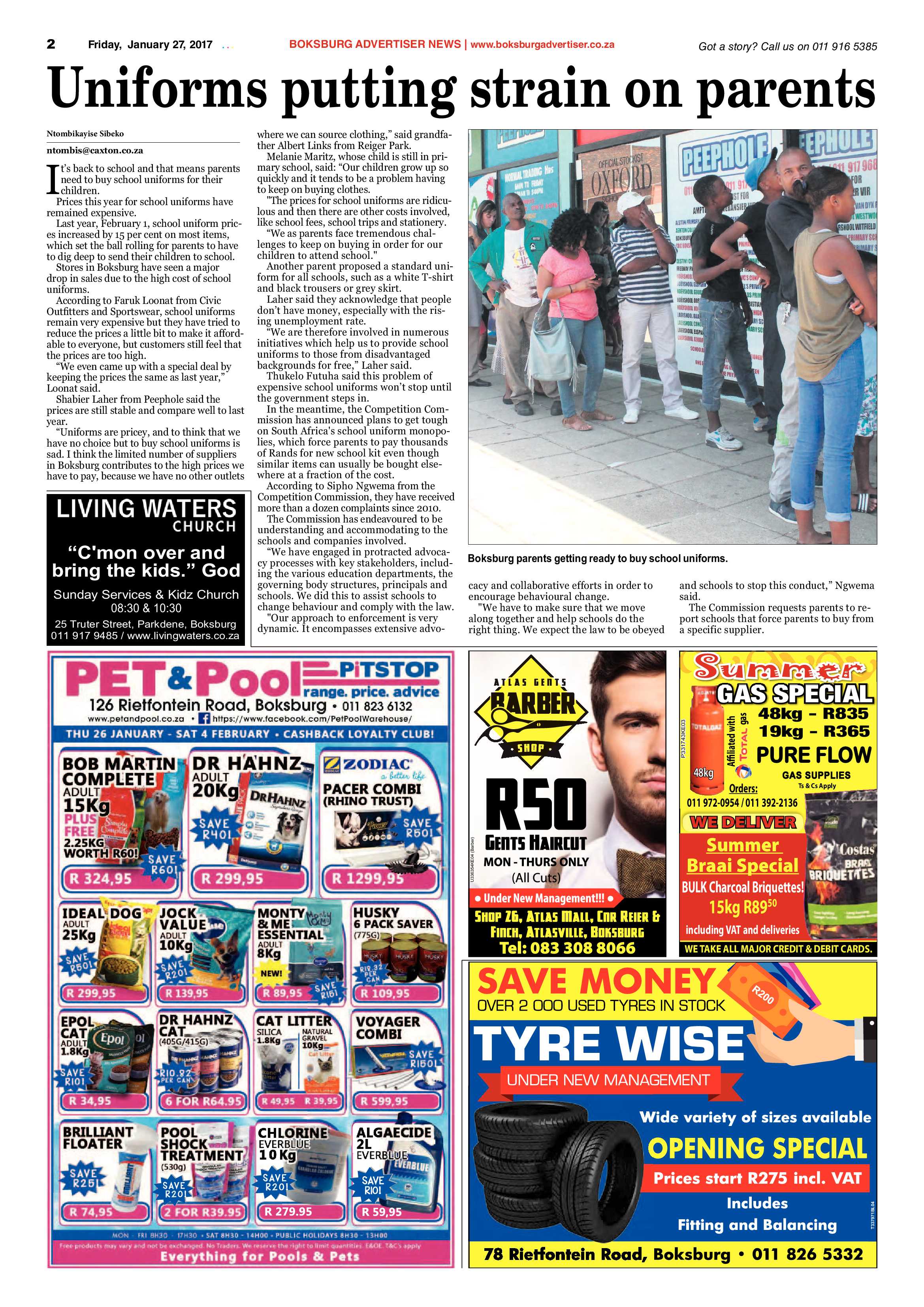 Boksburg Advertiser 24 January 2017 page 2