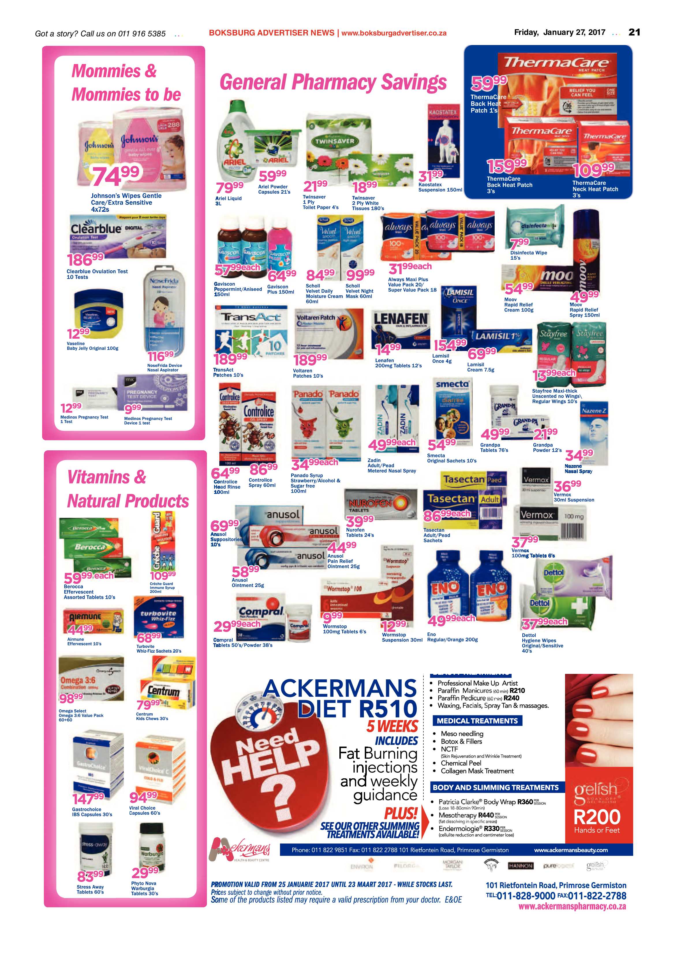Boksburg Advertiser 24 January 2017 page 21