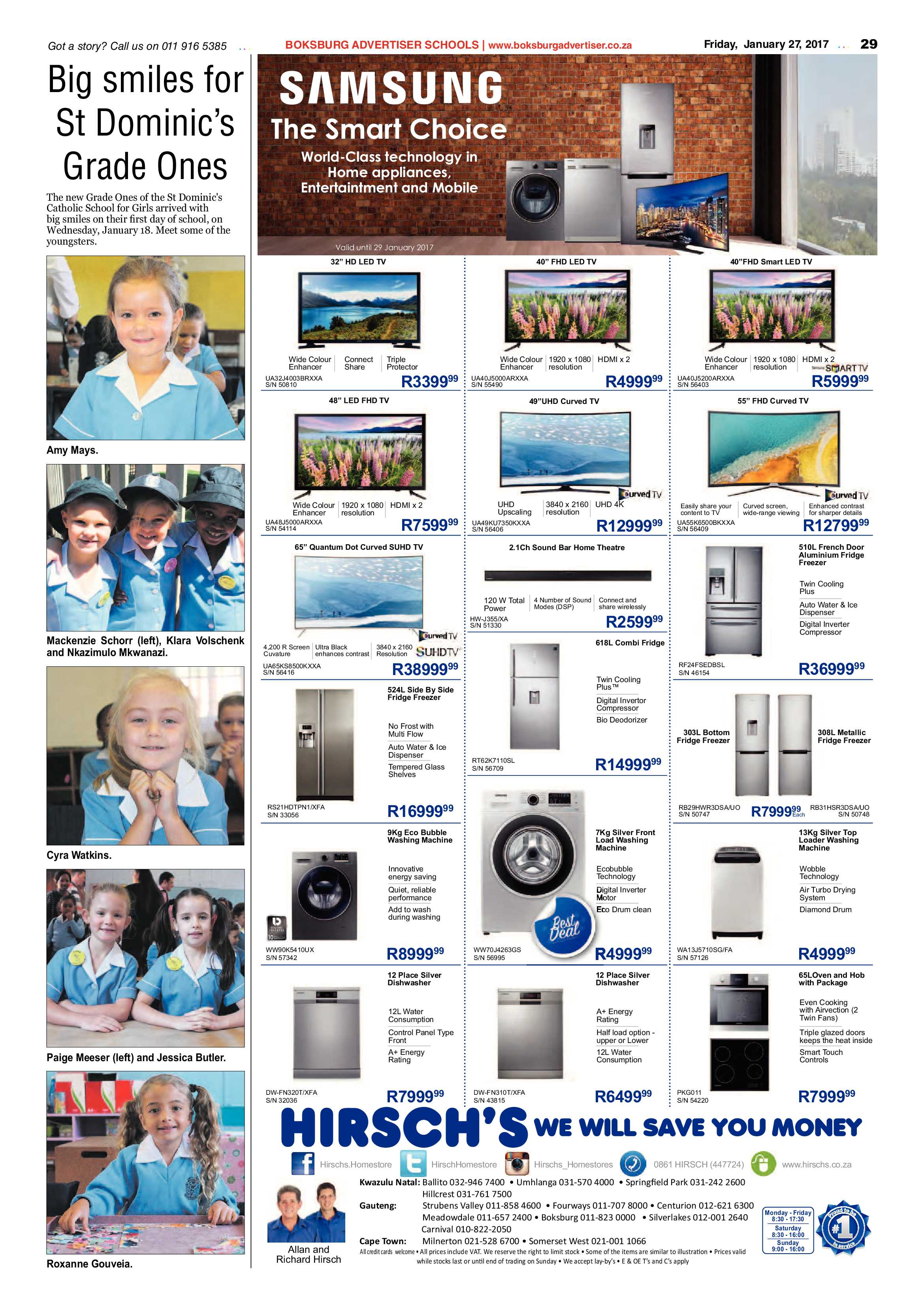 Boksburg Advertiser 24 January 2017 page 29
