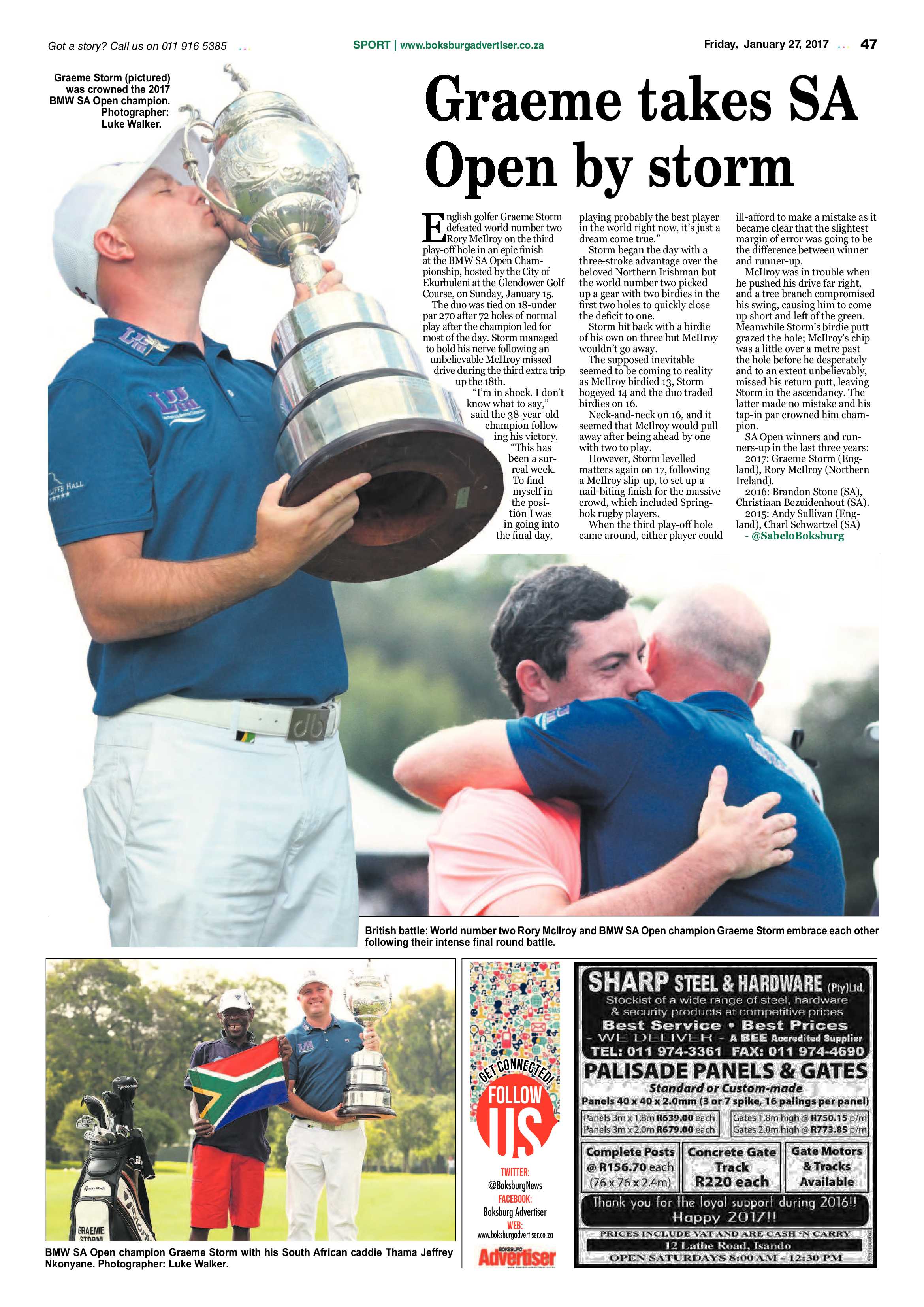 Boksburg Advertiser 24 January 2017 page 47