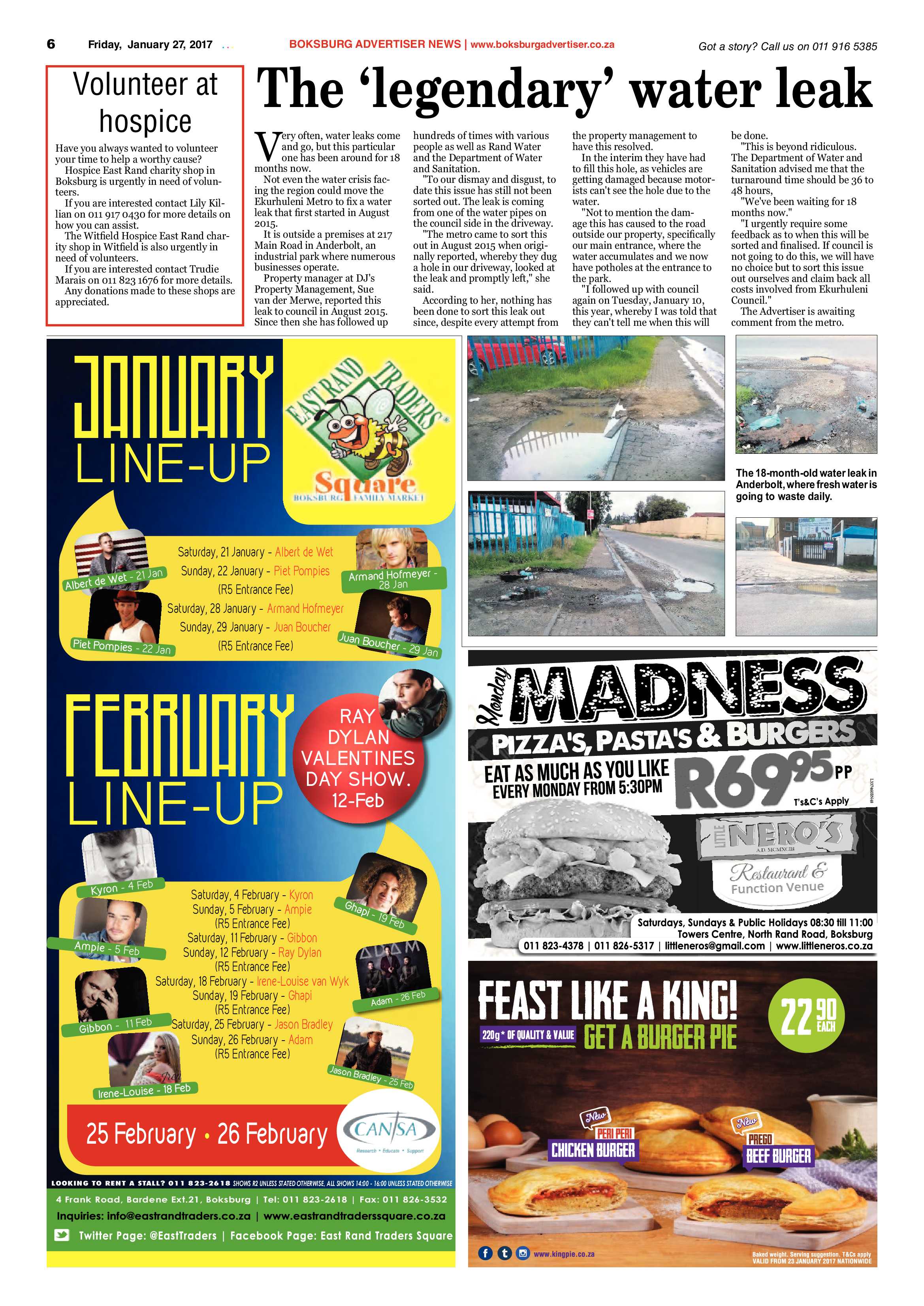 Boksburg Advertiser 24 January 2017 page 6