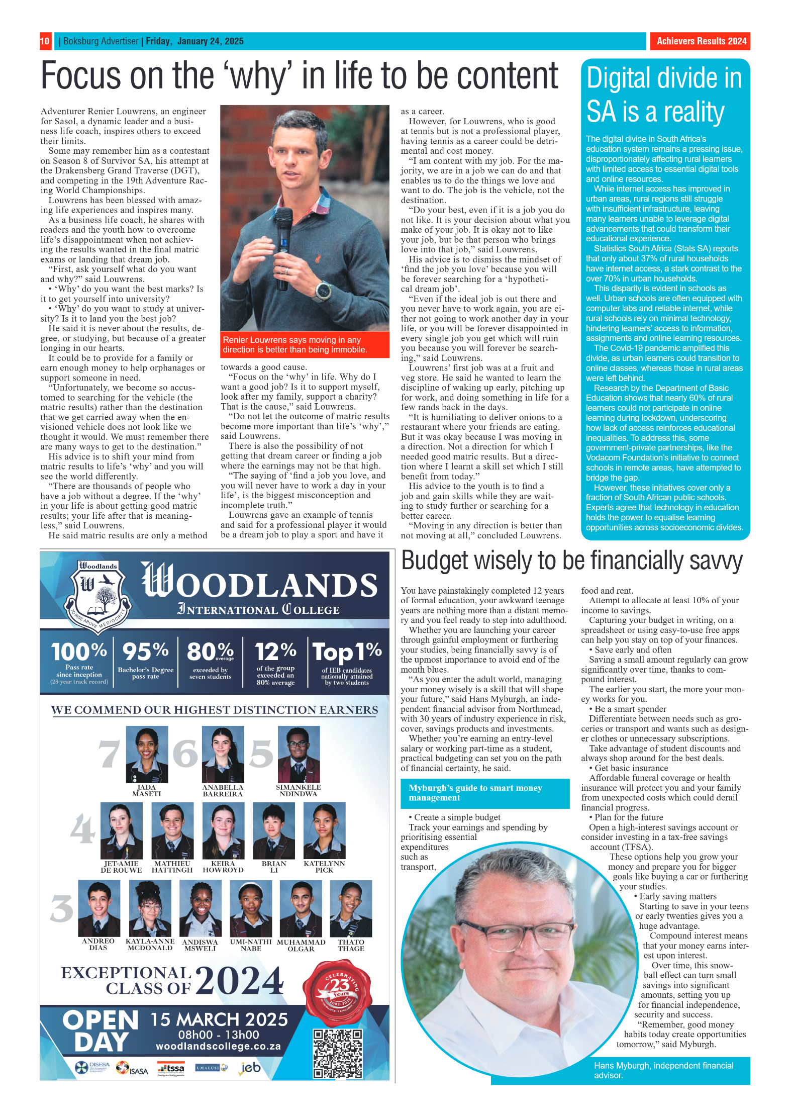 Boksburg Advertiser 24 January 2025 page 10