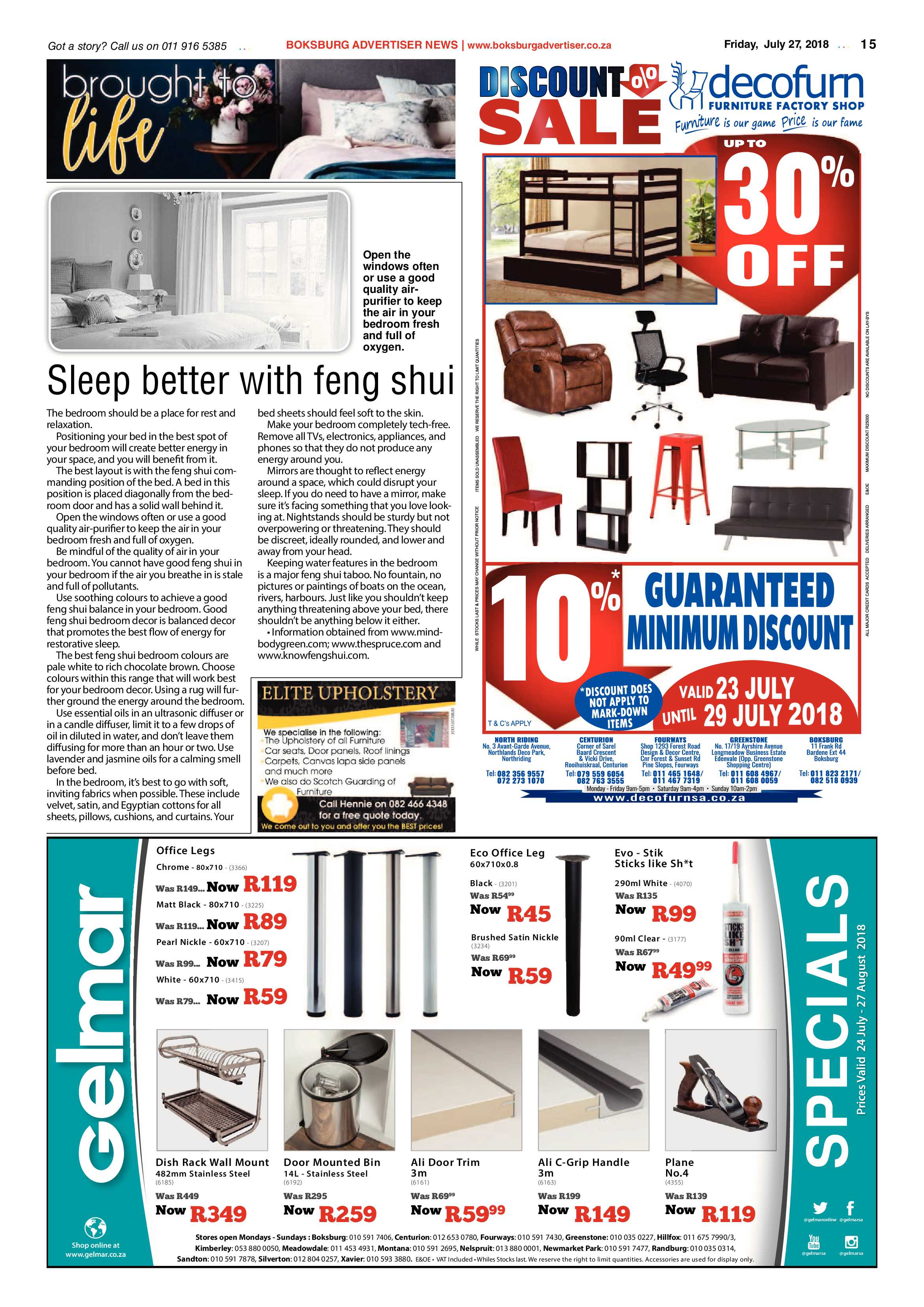 Boksburg Advertiser 24 July 2018 page 15