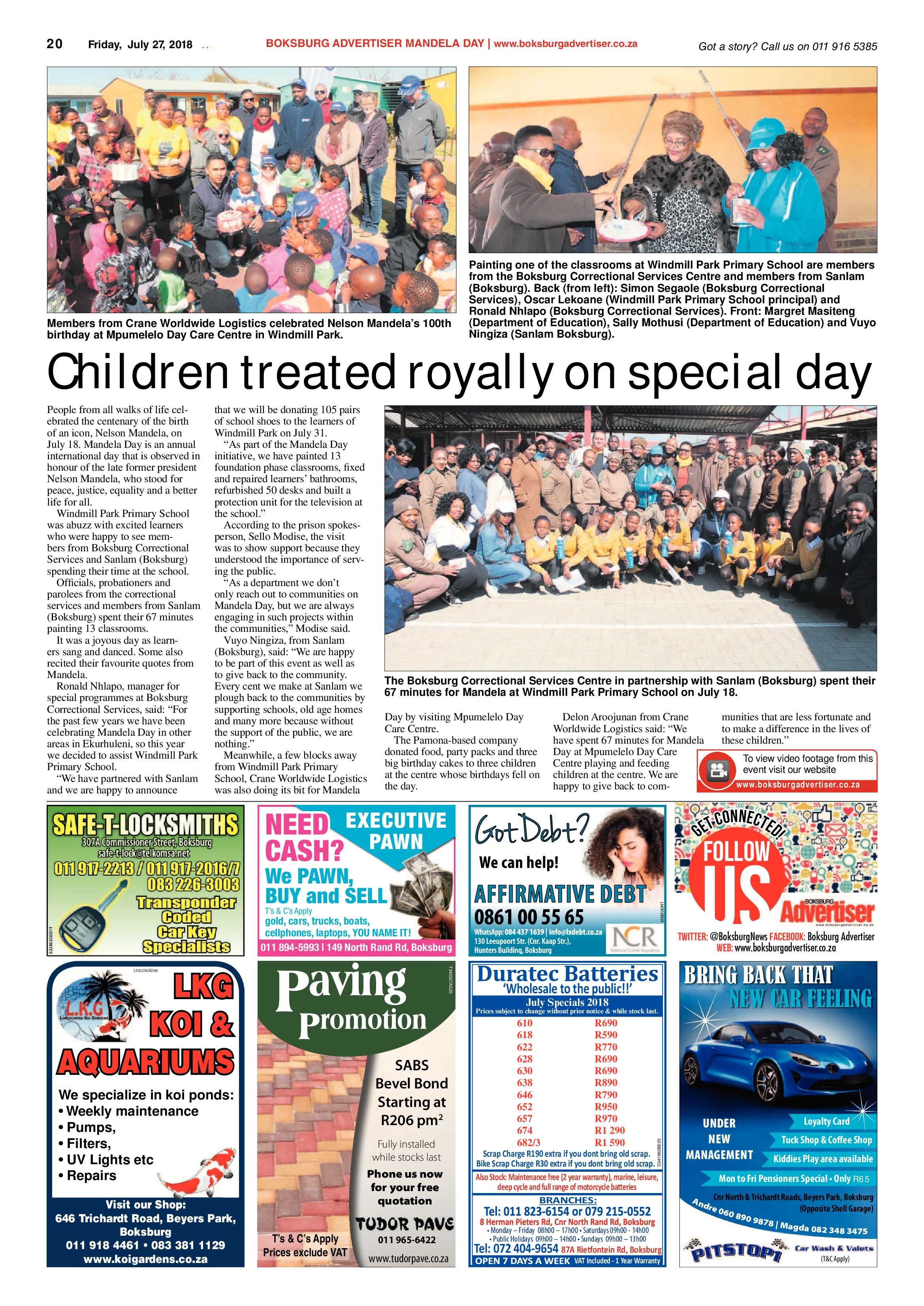 Boksburg Advertiser 24 July 2018 page 20