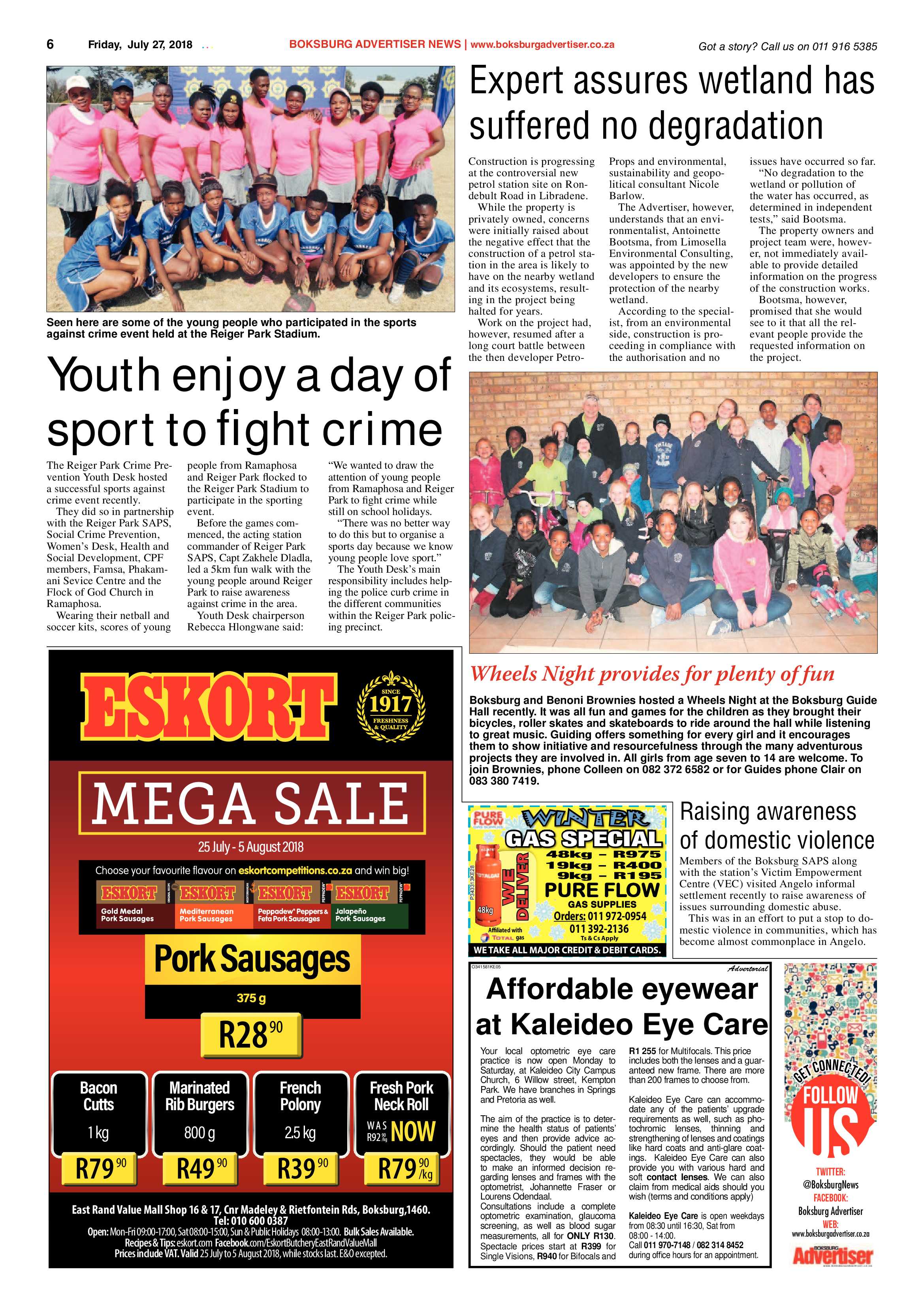Boksburg Advertiser 24 July 2018 page 6