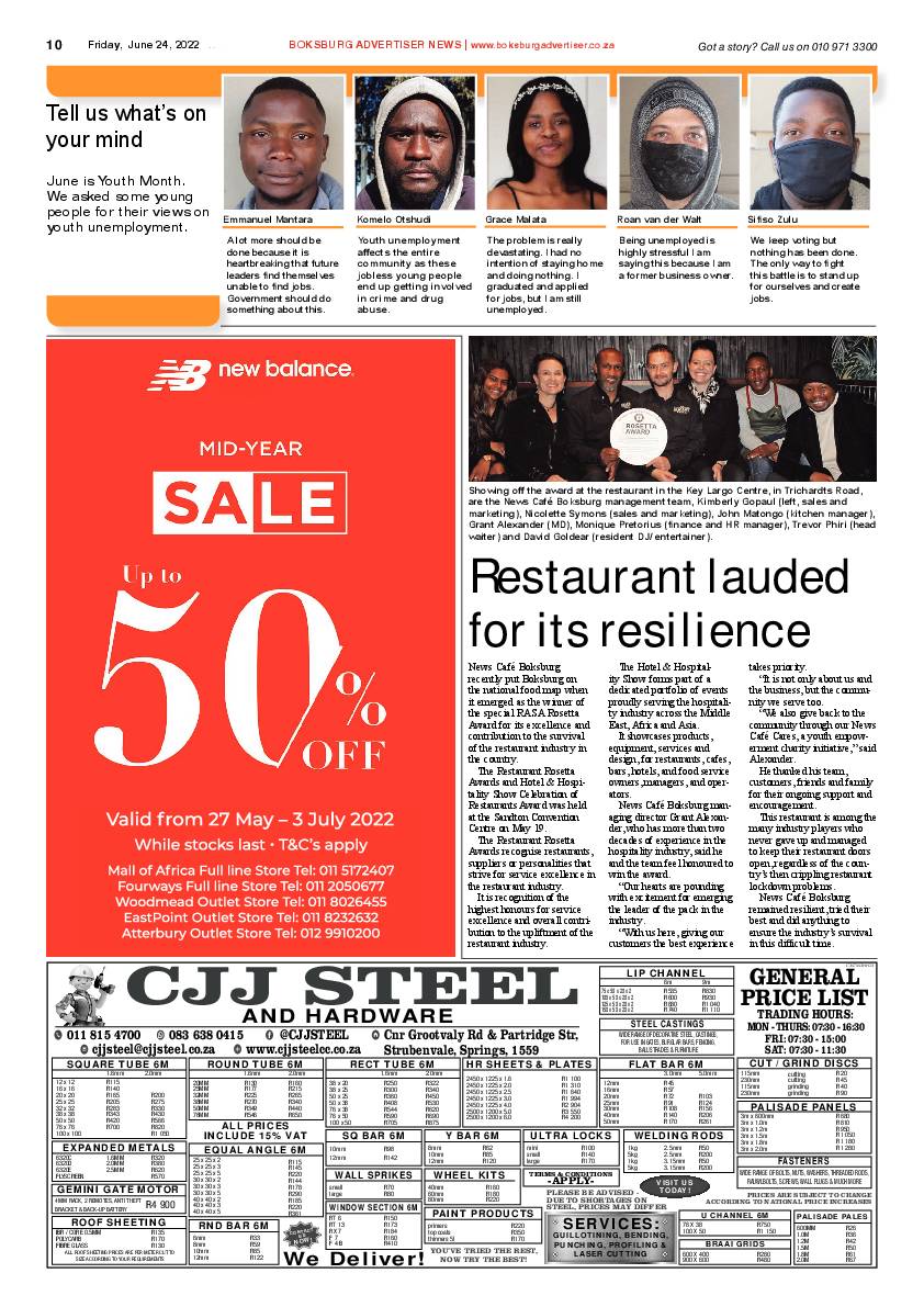 Boksburg Advertiser 24 June 2022 page 10