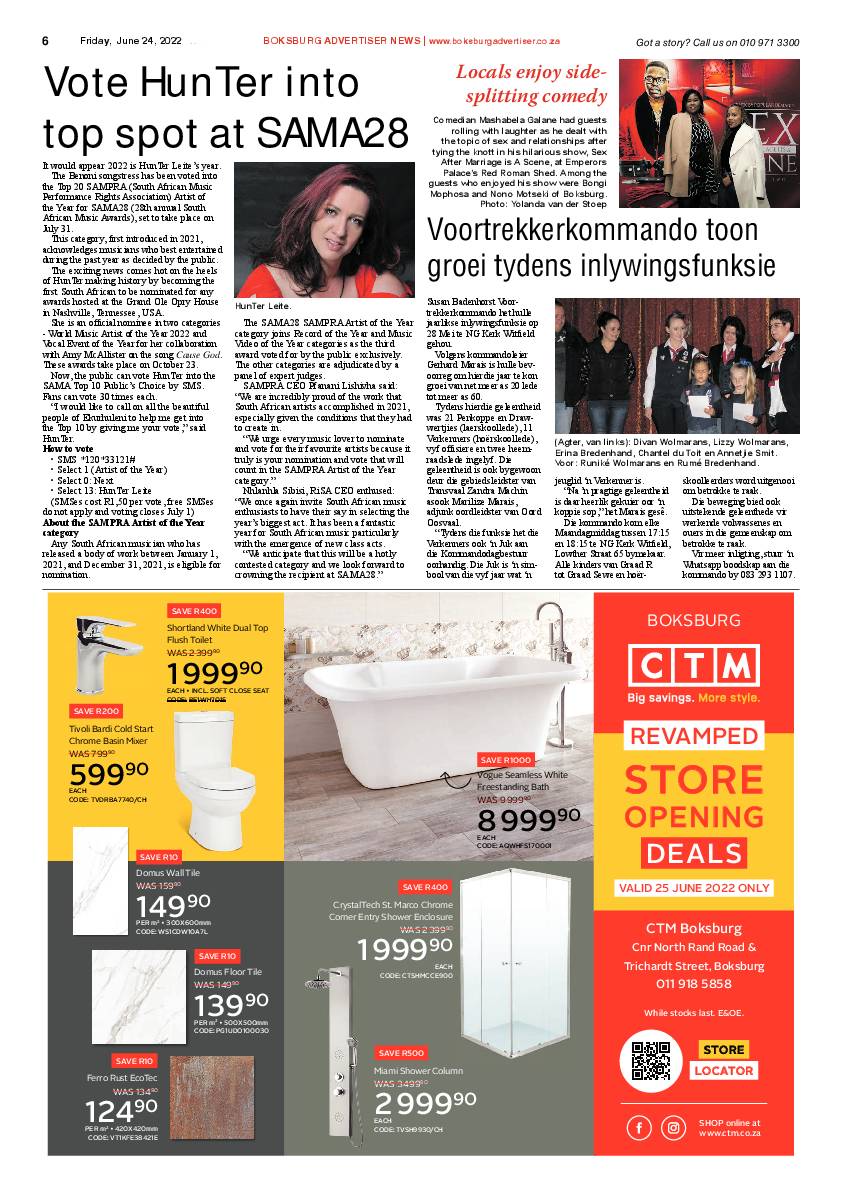 Boksburg Advertiser 24 June 2022 page 6