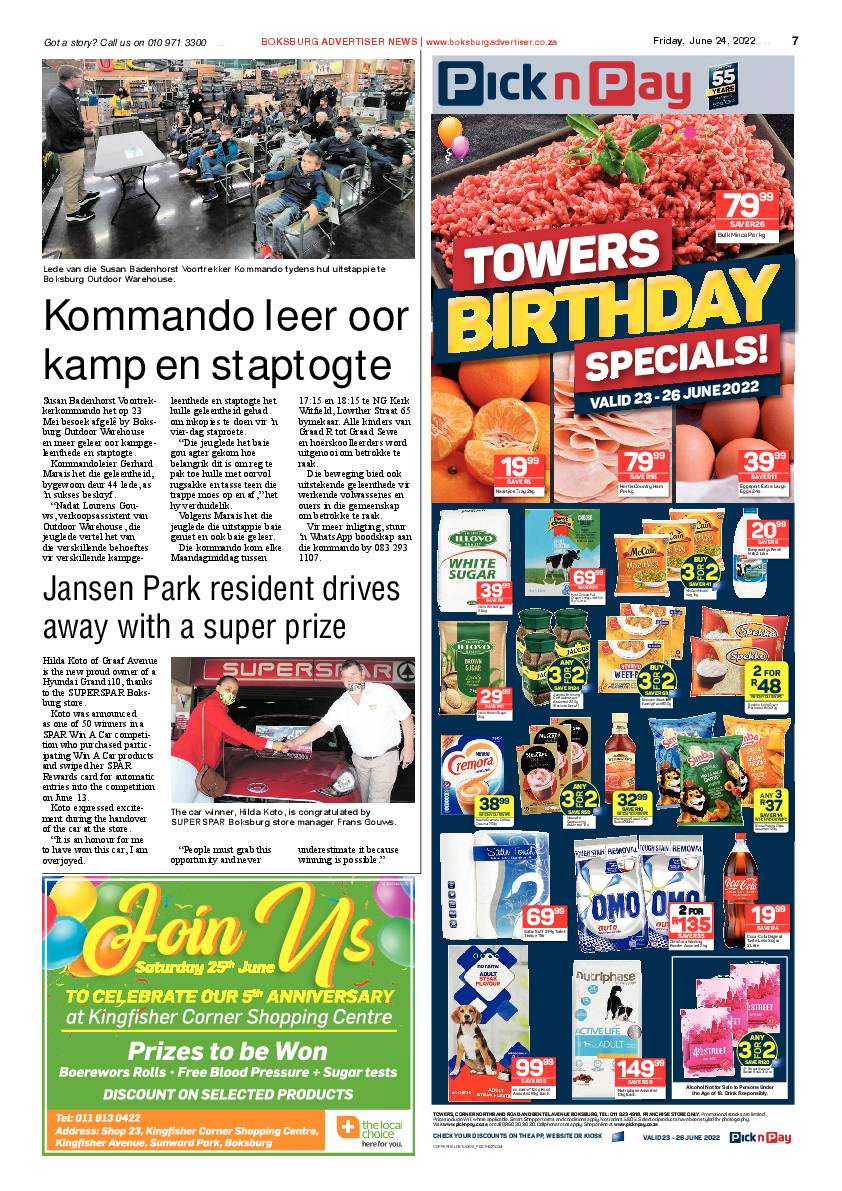 Boksburg Advertiser 24 June 2022 page 7